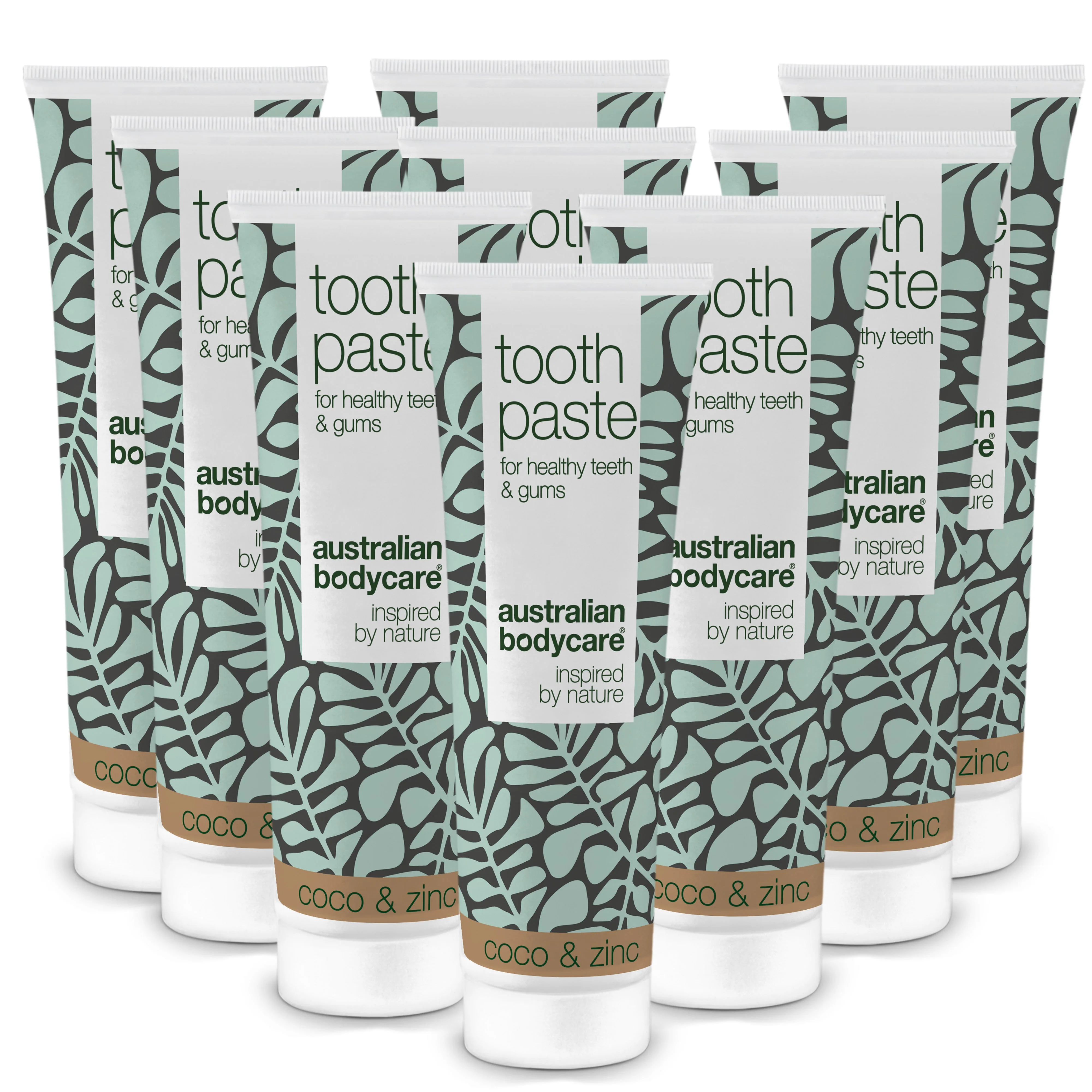 3 stuks Tea Tree Olie Tandpasta Kokos & Zink — Voor de dagelijkse verzorging bij parodontitis, schimmelinfectie en tandvleesontsteking - Image 9