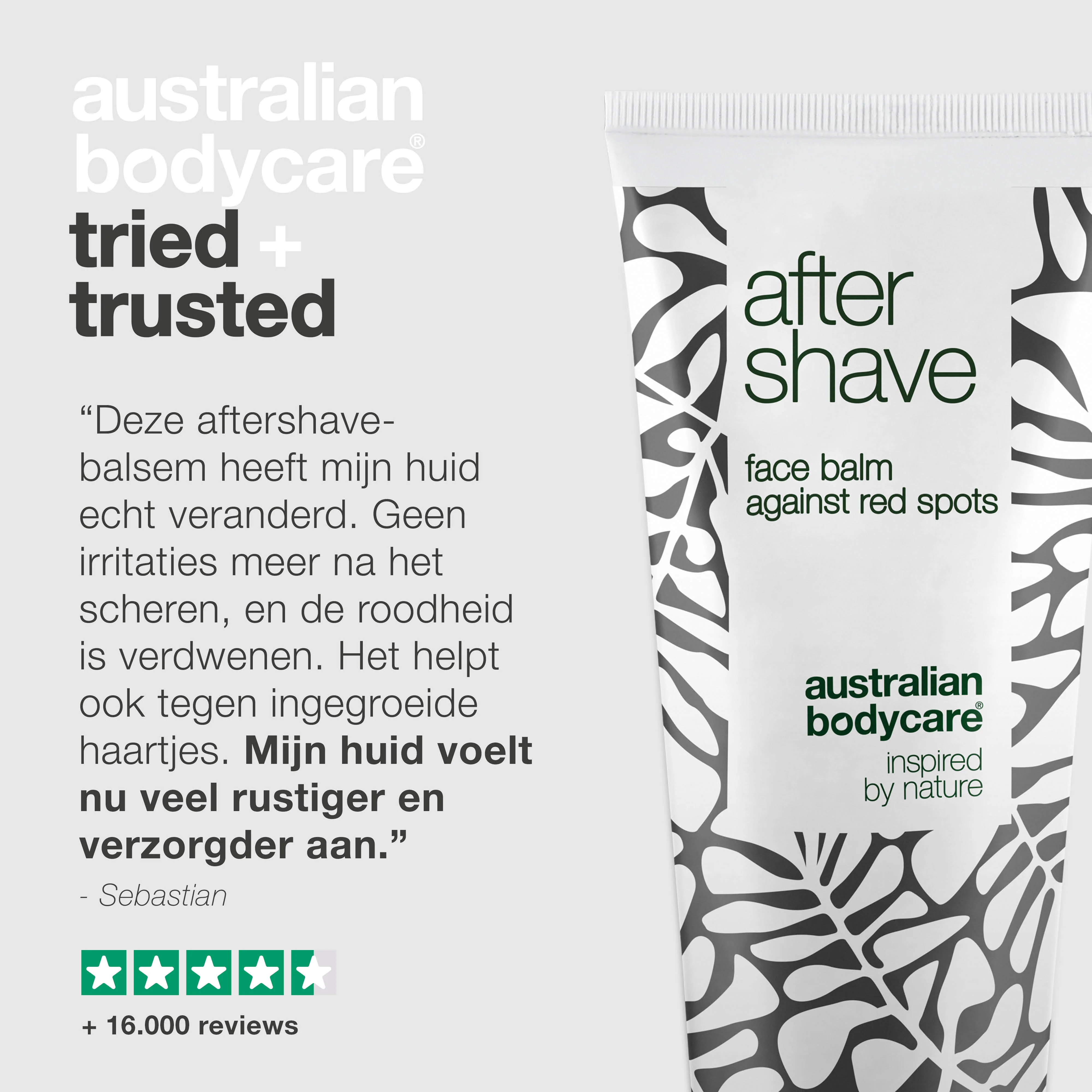 Aftershave Balsem voor je gezicht — Aftershave lotion tegen rode bultjes en ingegroeide haren na het scheren - Image 5