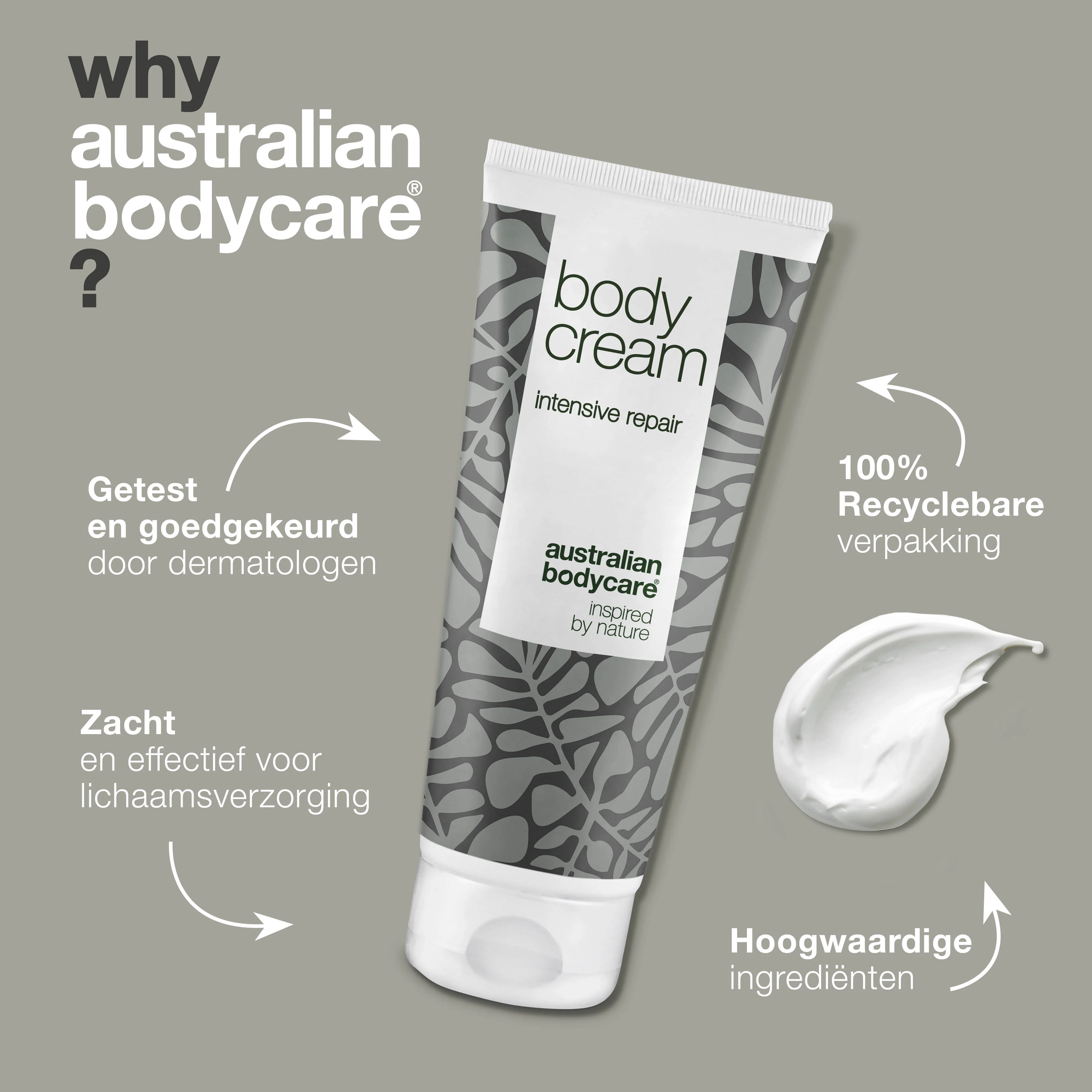 Intensieve vochtinbrengende crème met Tea Tree Olie — Body Cream voor de zeer droge en beschadigde huid - Image 4