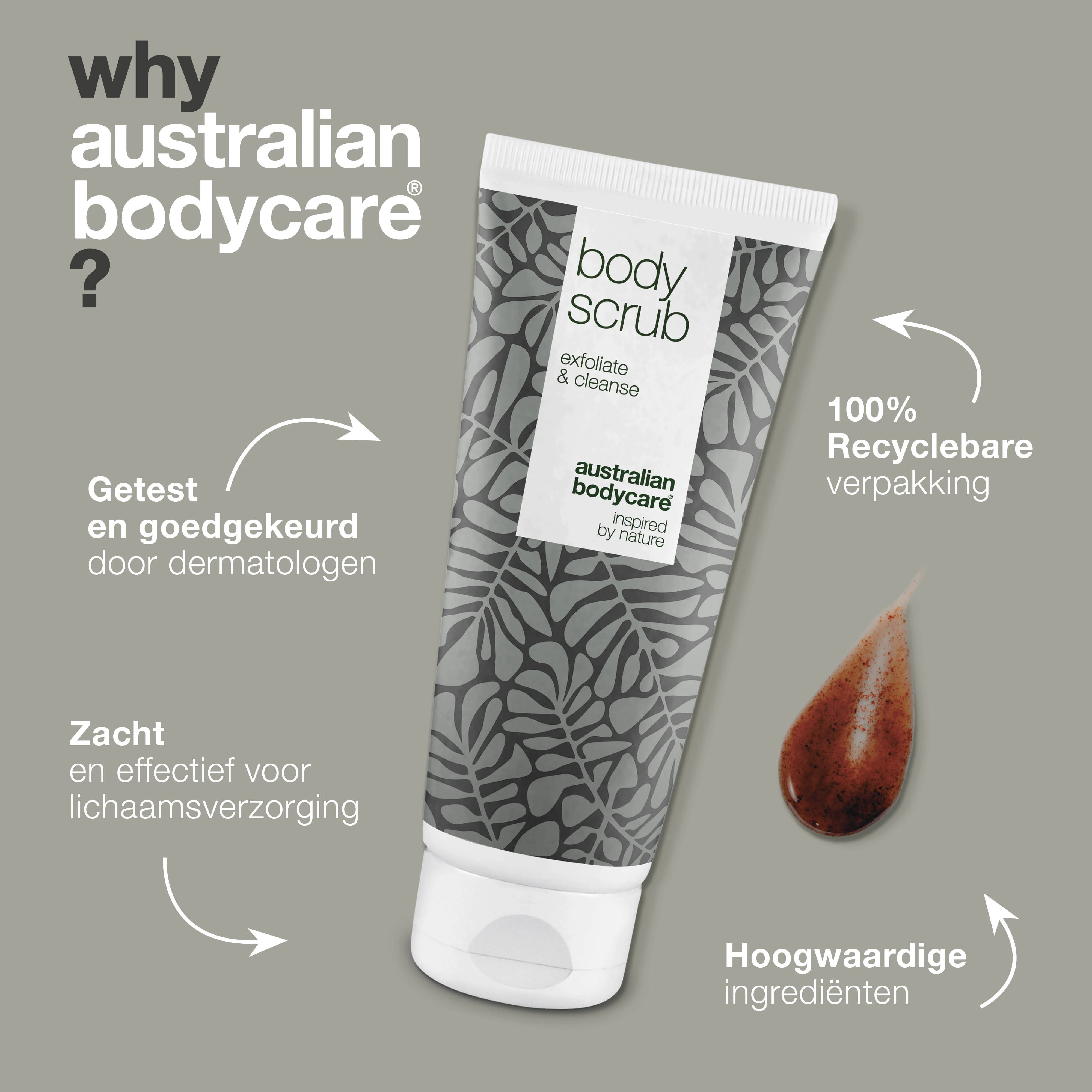 Anti-Puistjes Tea Tree Body Scrub — Diep reinigende lichaamsscrub tegen puistjes en mee-eters - Image 4