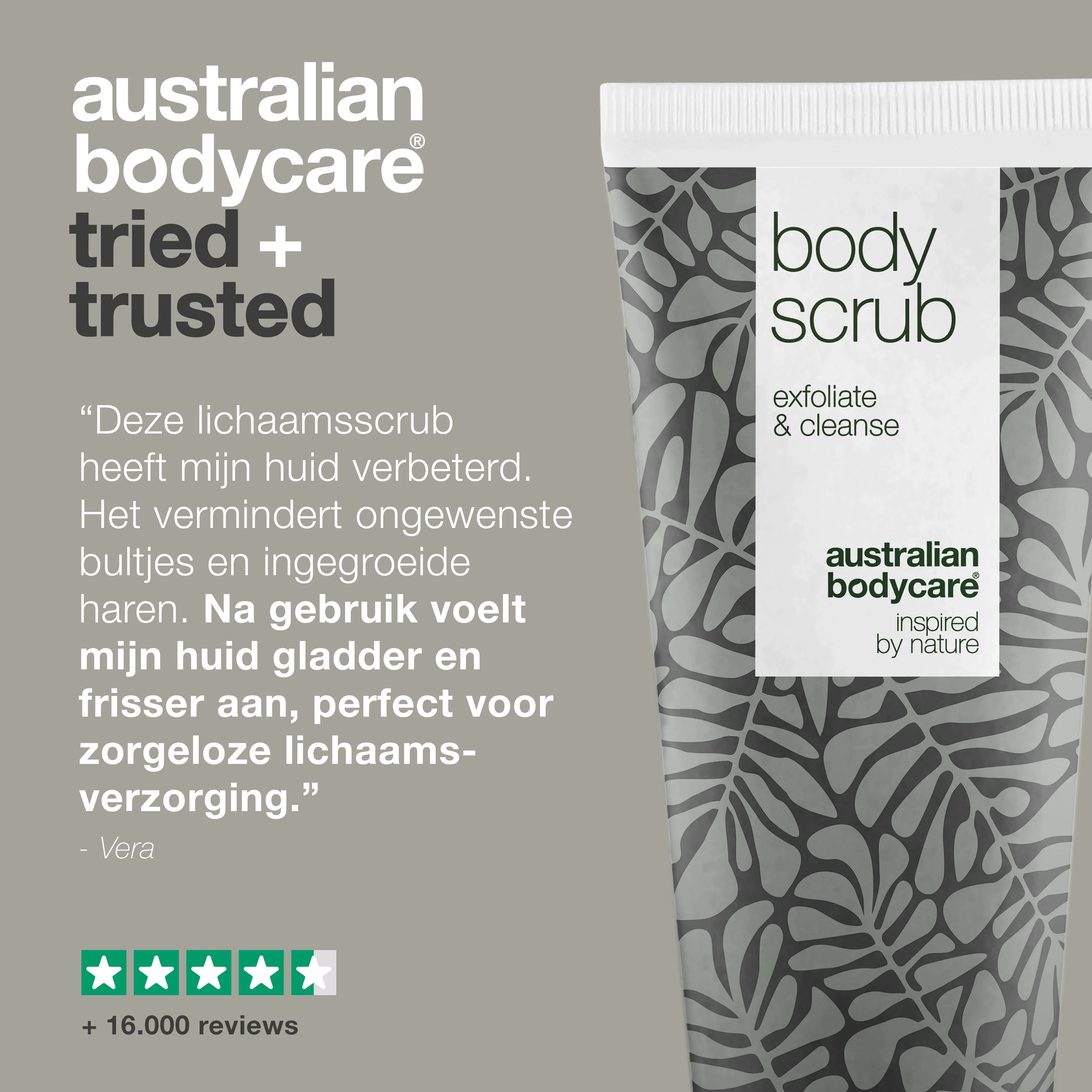 Anti-Puistjes Tea Tree Body Scrub — Diep reinigende lichaamsscrub tegen puistjes en mee-eters - Image 5