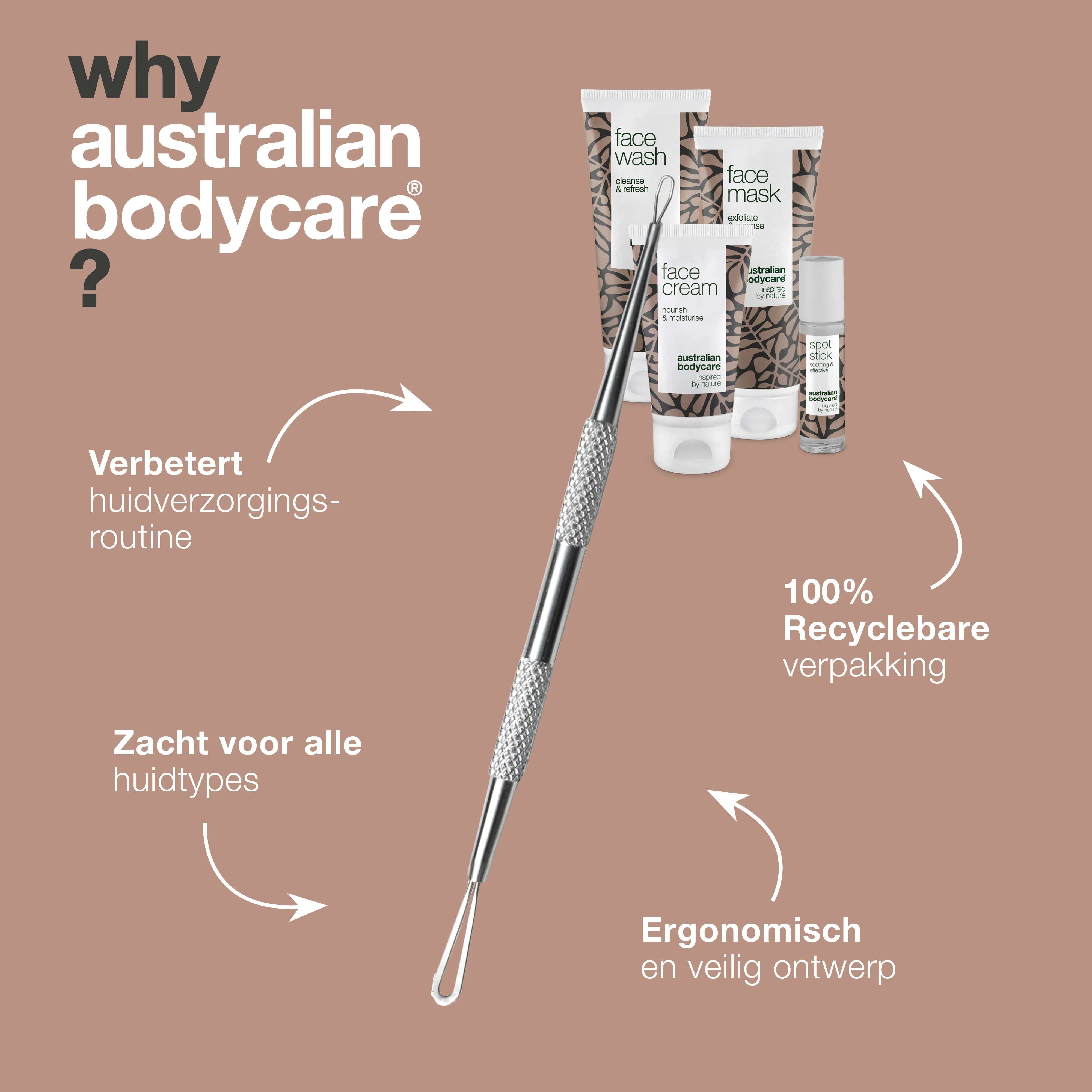 Pakket voor het verwijderen van comedonen — 5 producten tegen comedonen op neus en gezicht - Image 4