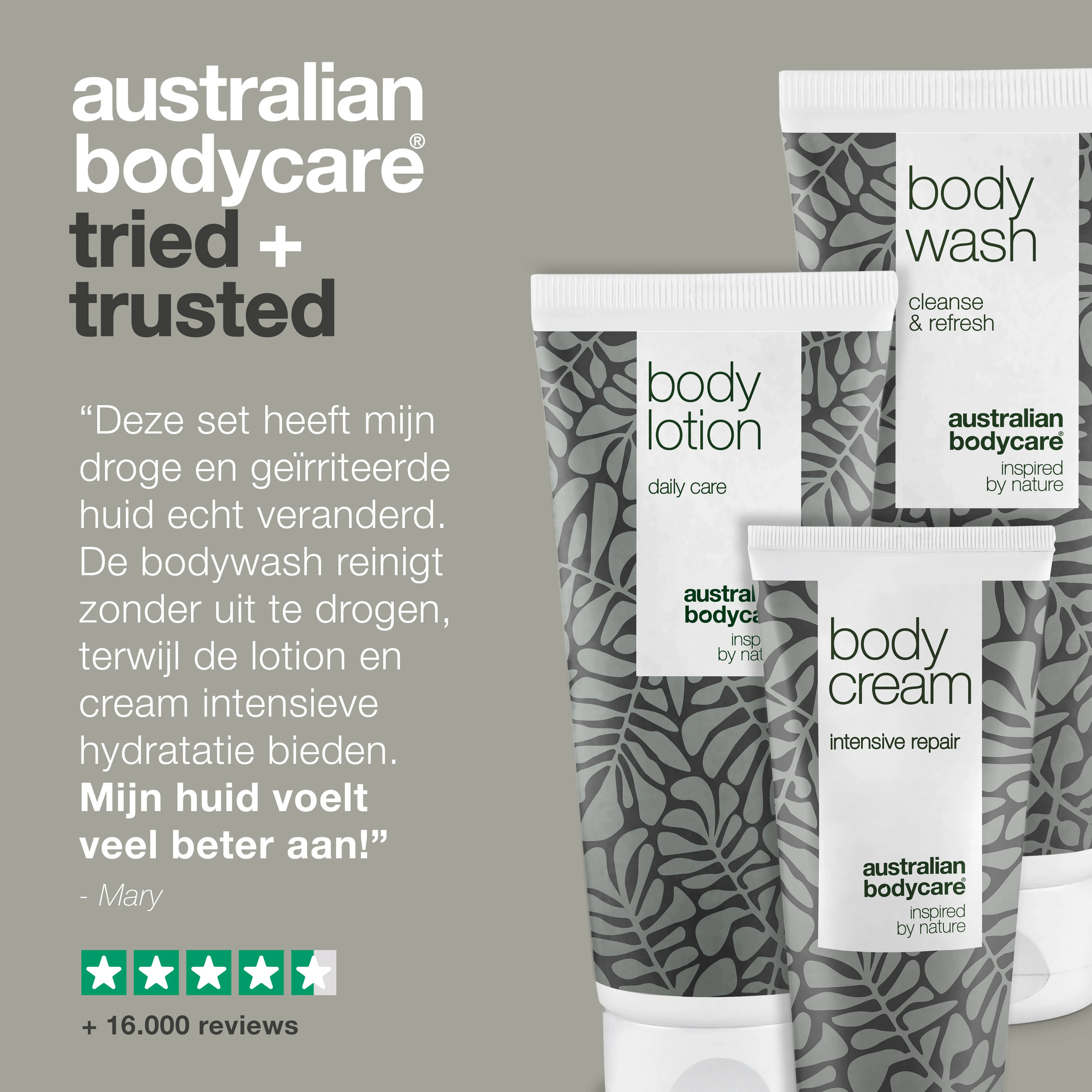 Pakket voor een droge huid op het lichaam — 3 producten voor de verzorging van een jeukende huid - Image 5