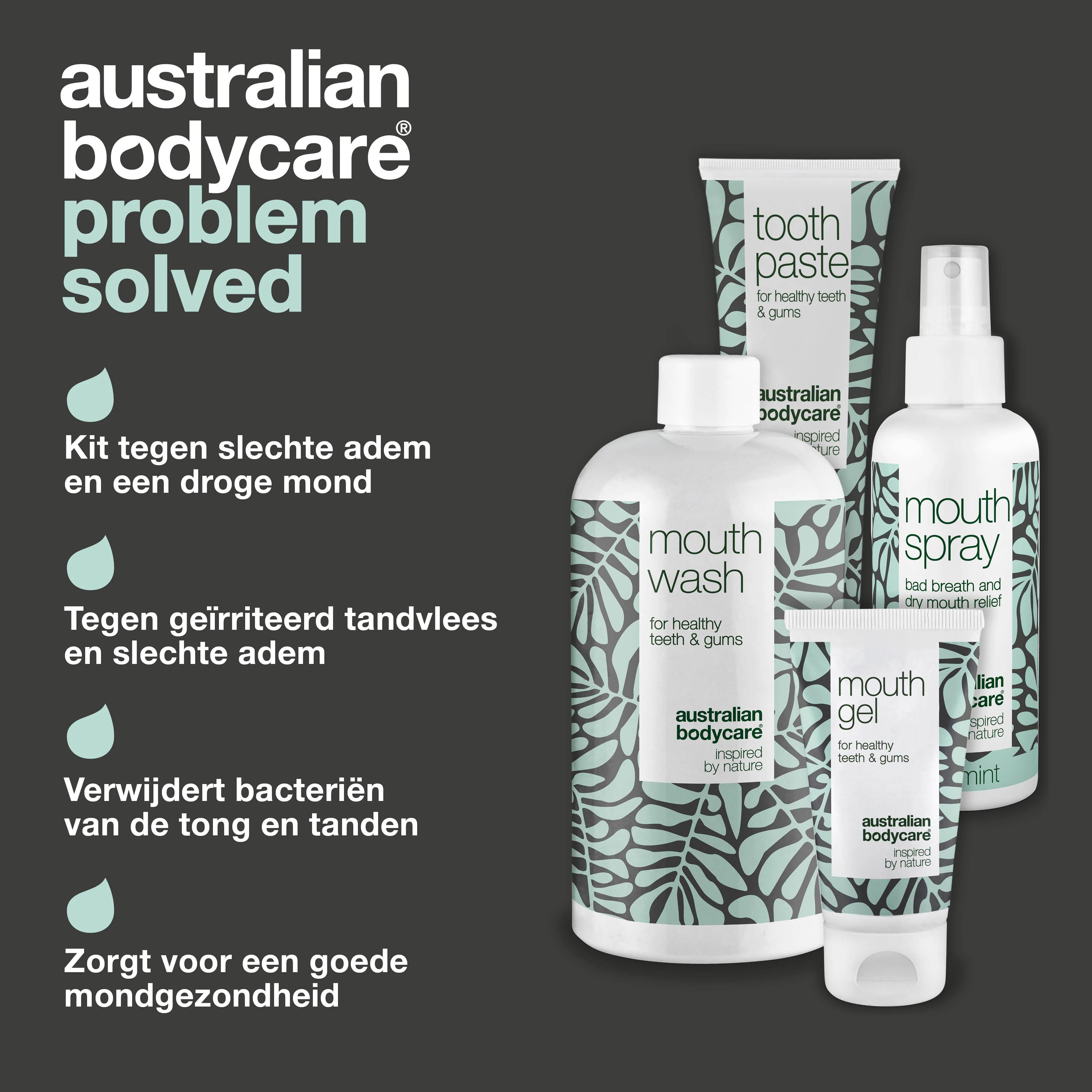 Pakket met 4 producten voor een droge mond — 4 hydraterende producten voor de verzorging van een droge mond - Image 3