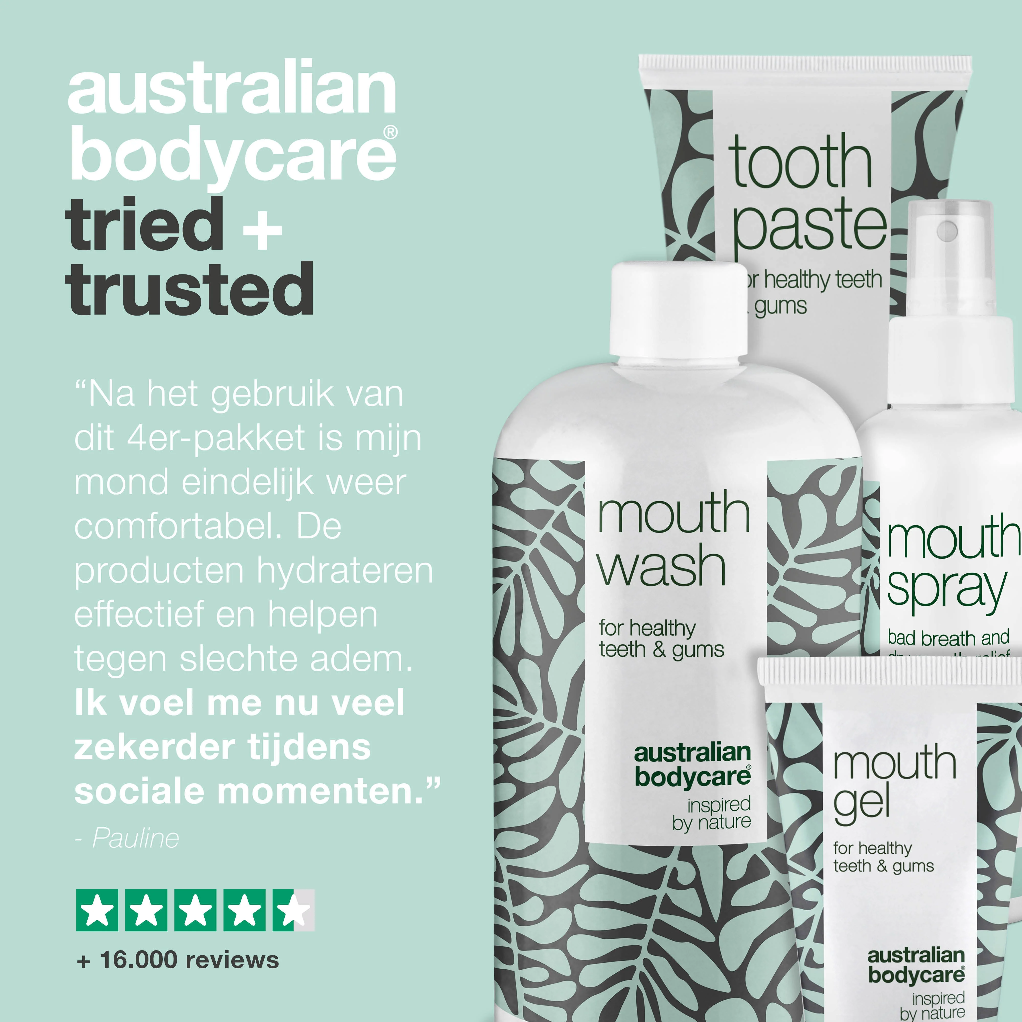 Pakket met 4 producten voor een droge mond — 4 hydraterende producten voor de verzorging van een droge mond - Image 5