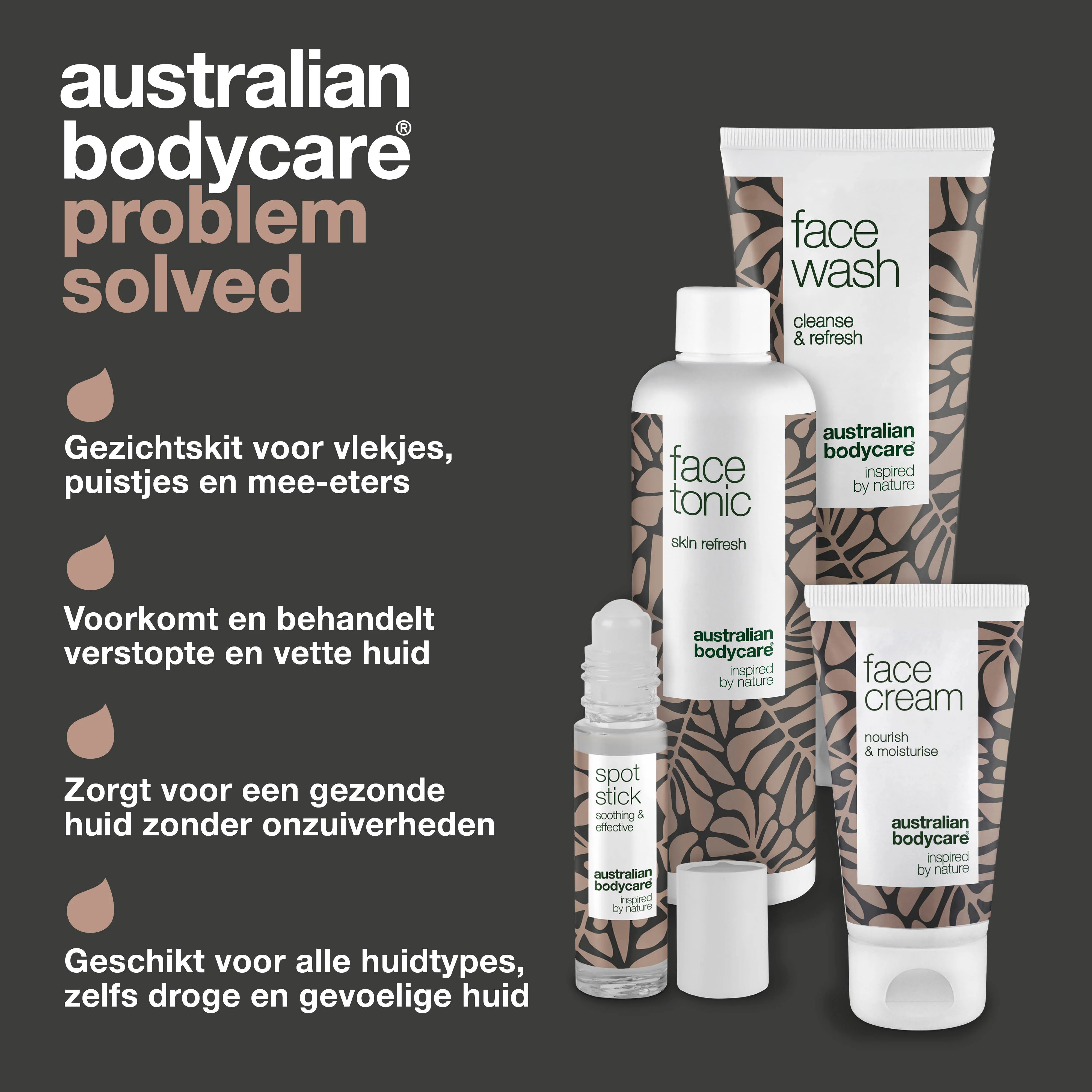 Compleet Anti-Puistjes pakket — Tegen jeugdpuistjes en mee-eters, geschikt voor een vette & gevoelige huid - Image 3