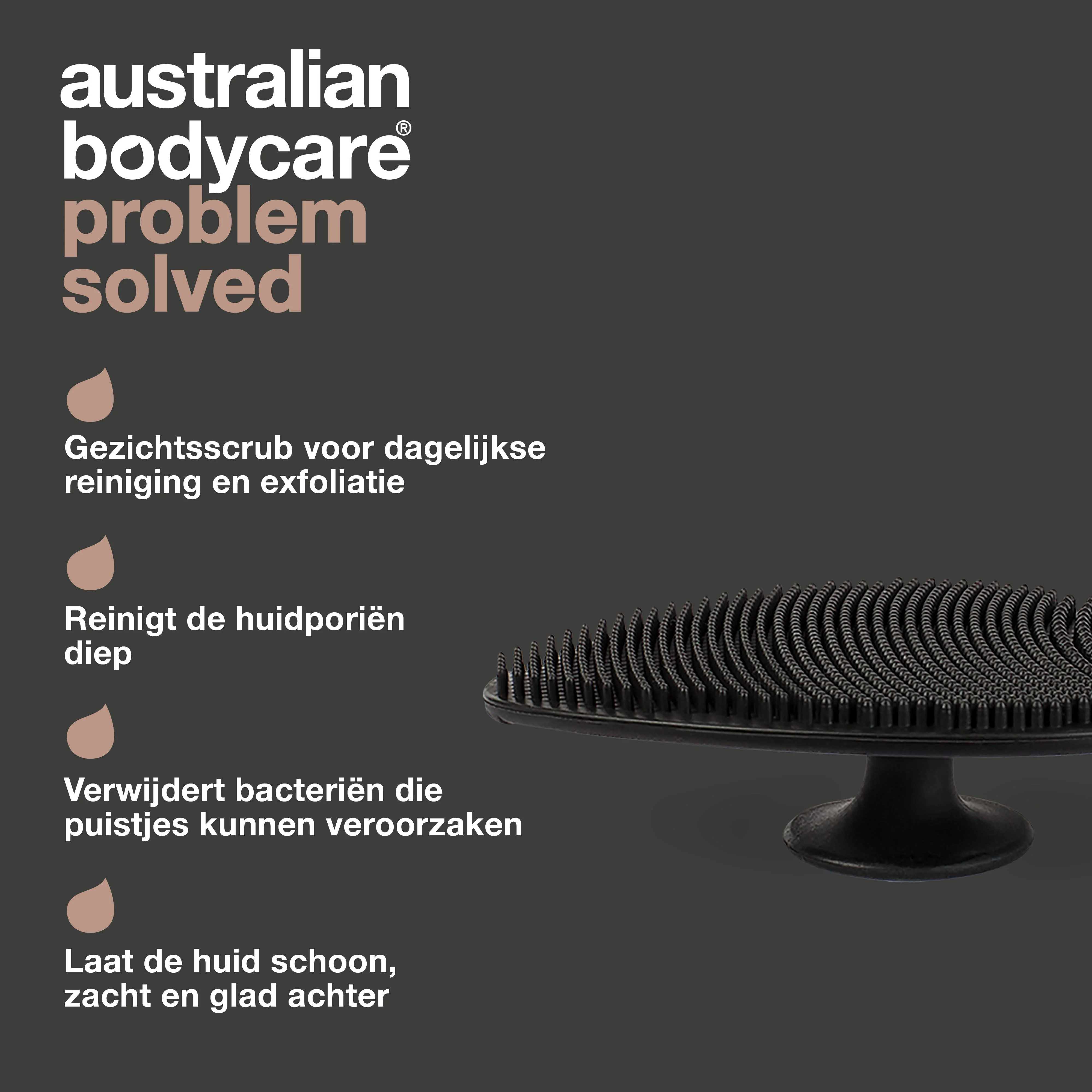 Anti-Puistjes Gezichtsborstel — Voor dagelijkse reiniging en peeling van onzuivere huid tegen puistjes en mee-eters. - Image 3