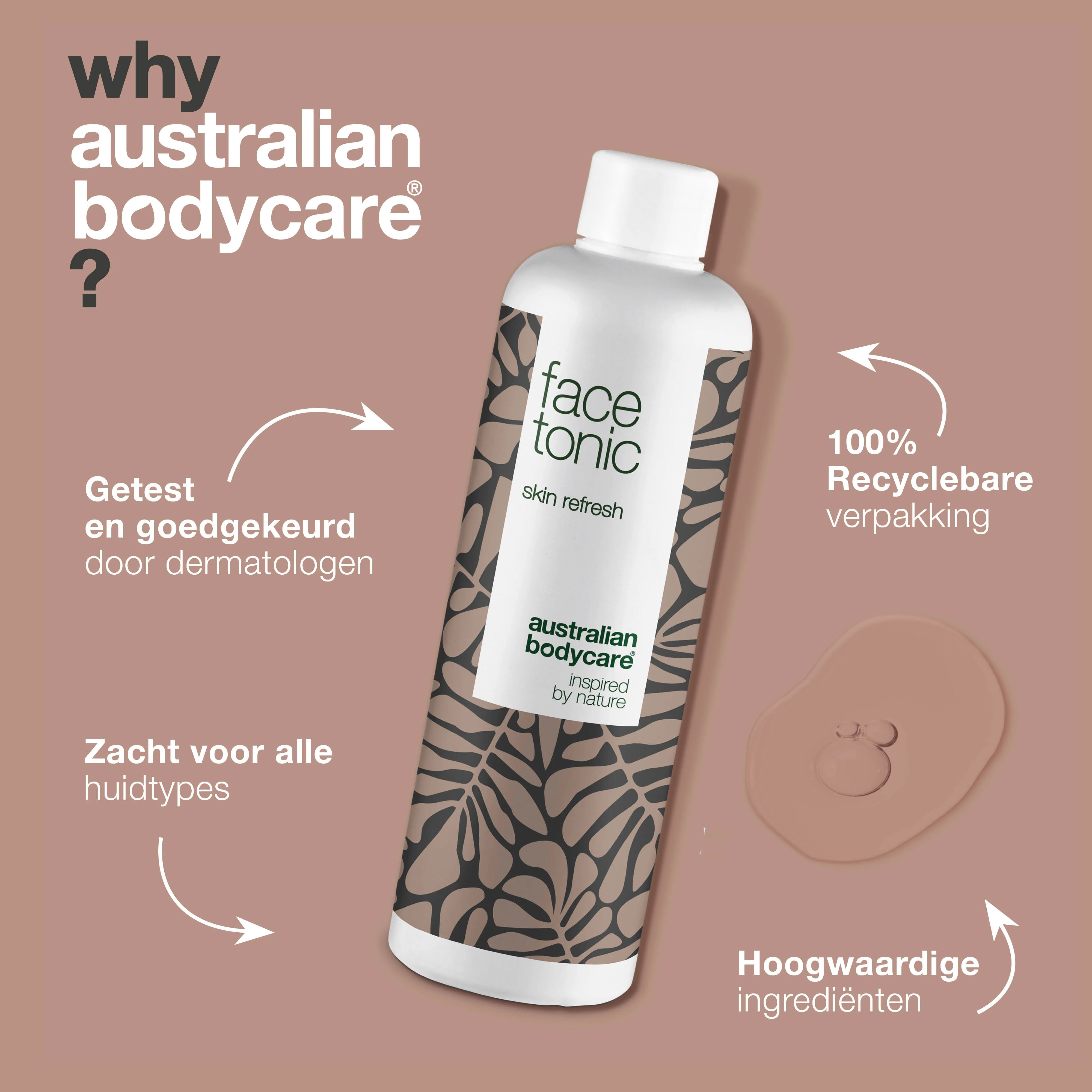 Anti-Puistjes Gezichtstonic — Alcoholvrije face tonic met Tea Tree Olie tegen puistjes en mee-eters - Image 4