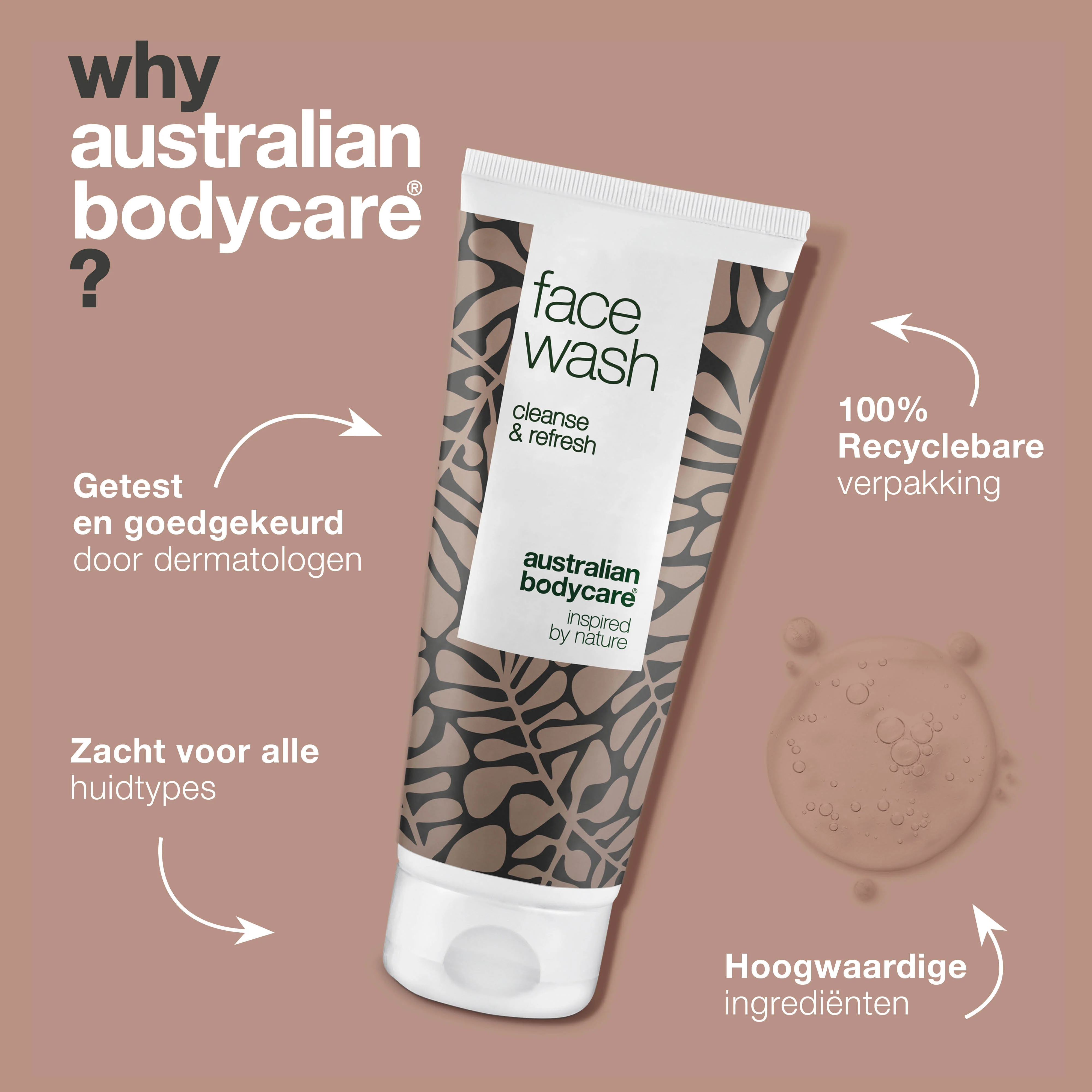 Anti-Puistjes Gezichtsreiniger — Face Wash tegen puistjes en mee-eters met Tea Tree Olie - Image 4