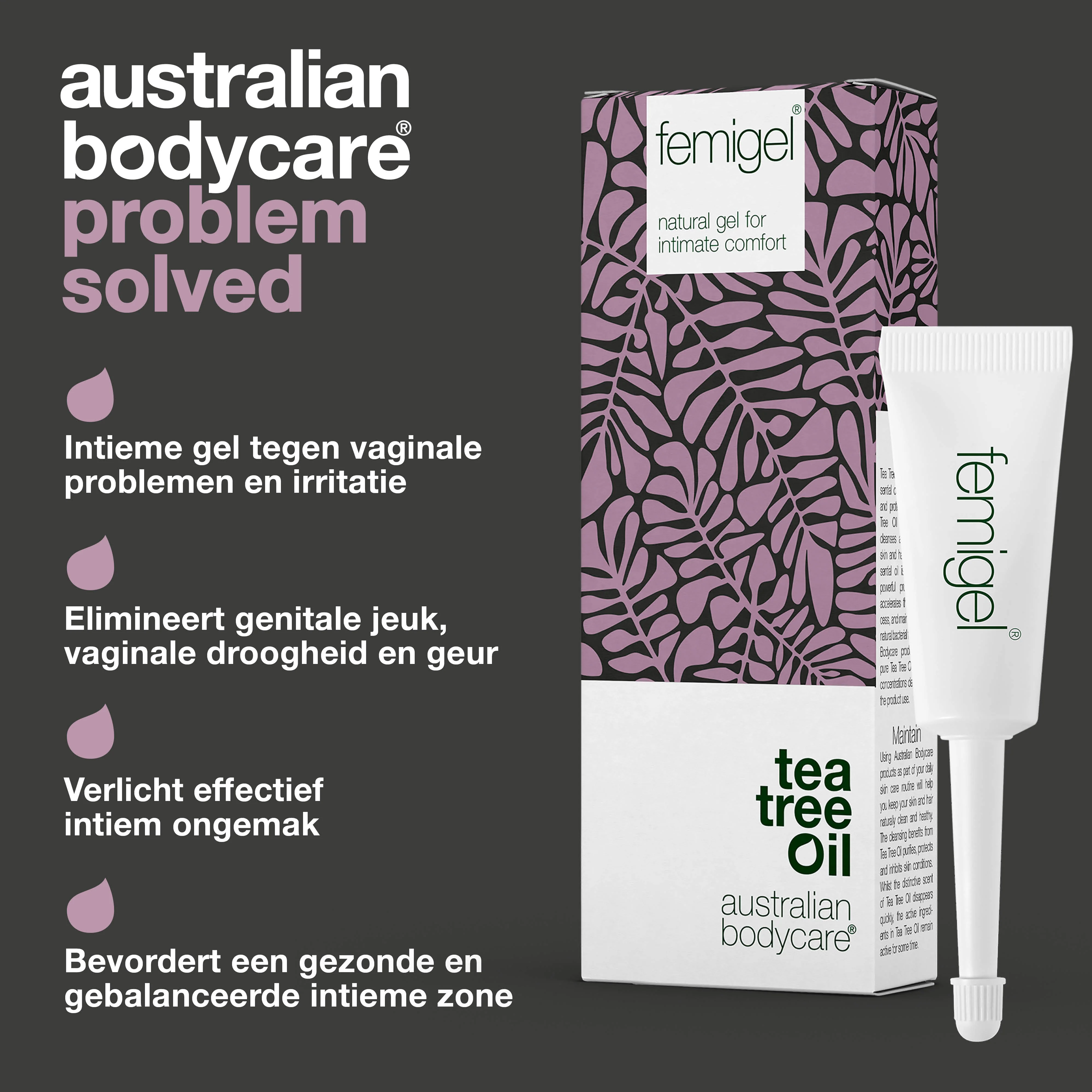 Intieme gel tegen intiem ongemak Femigel — Hormoonvrije gel (5x7ml) Klinisch bewezen tegen jeuk, irritatie, vaginale droogheid en ongewenste geur van intieme delen - Image 3