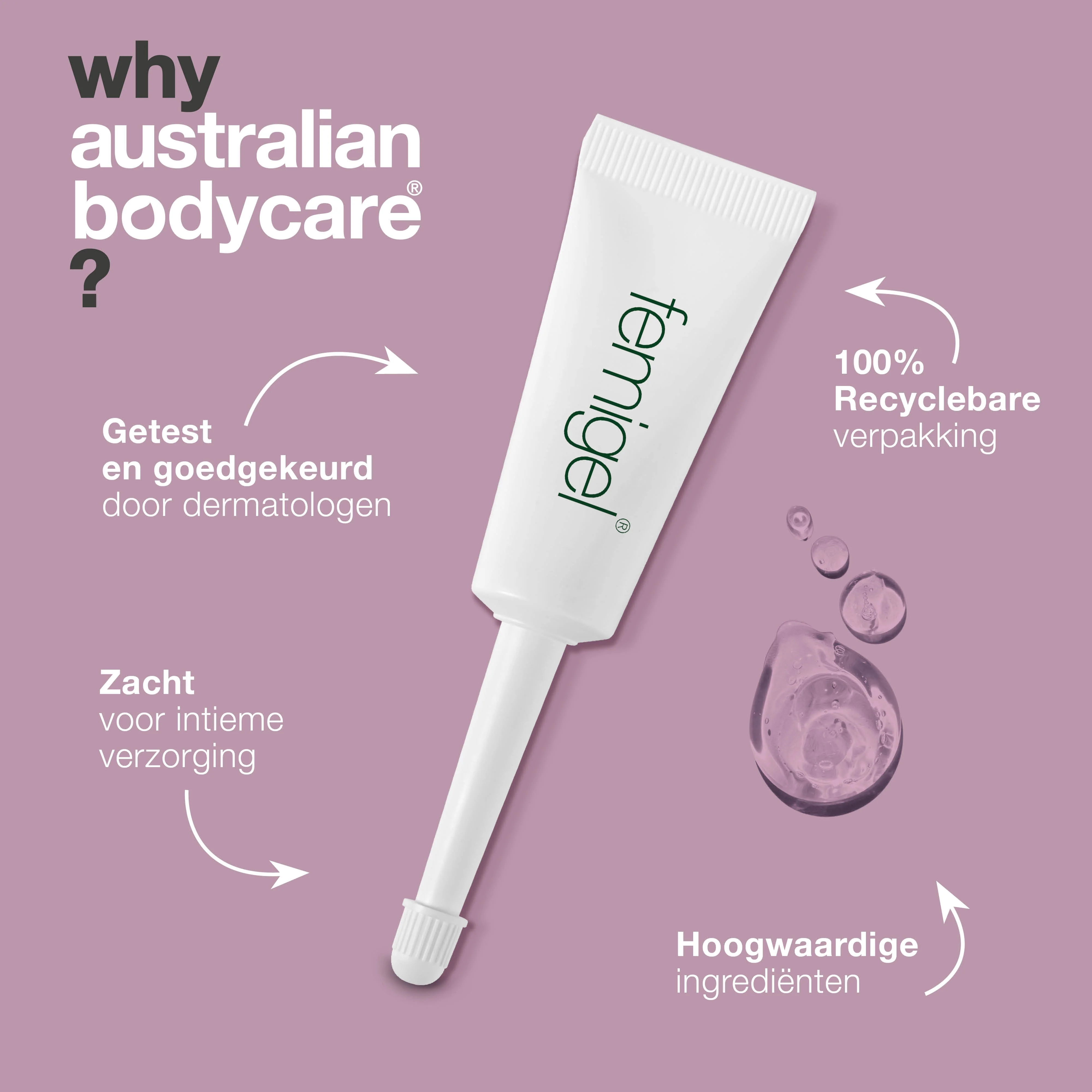 Intieme gel tegen intiem ongemak Femigel — Hormoonvrije gel (5x7ml) Klinisch bewezen tegen jeuk, irritatie, vaginale droogheid en ongewenste geur van intieme delen - Image 4