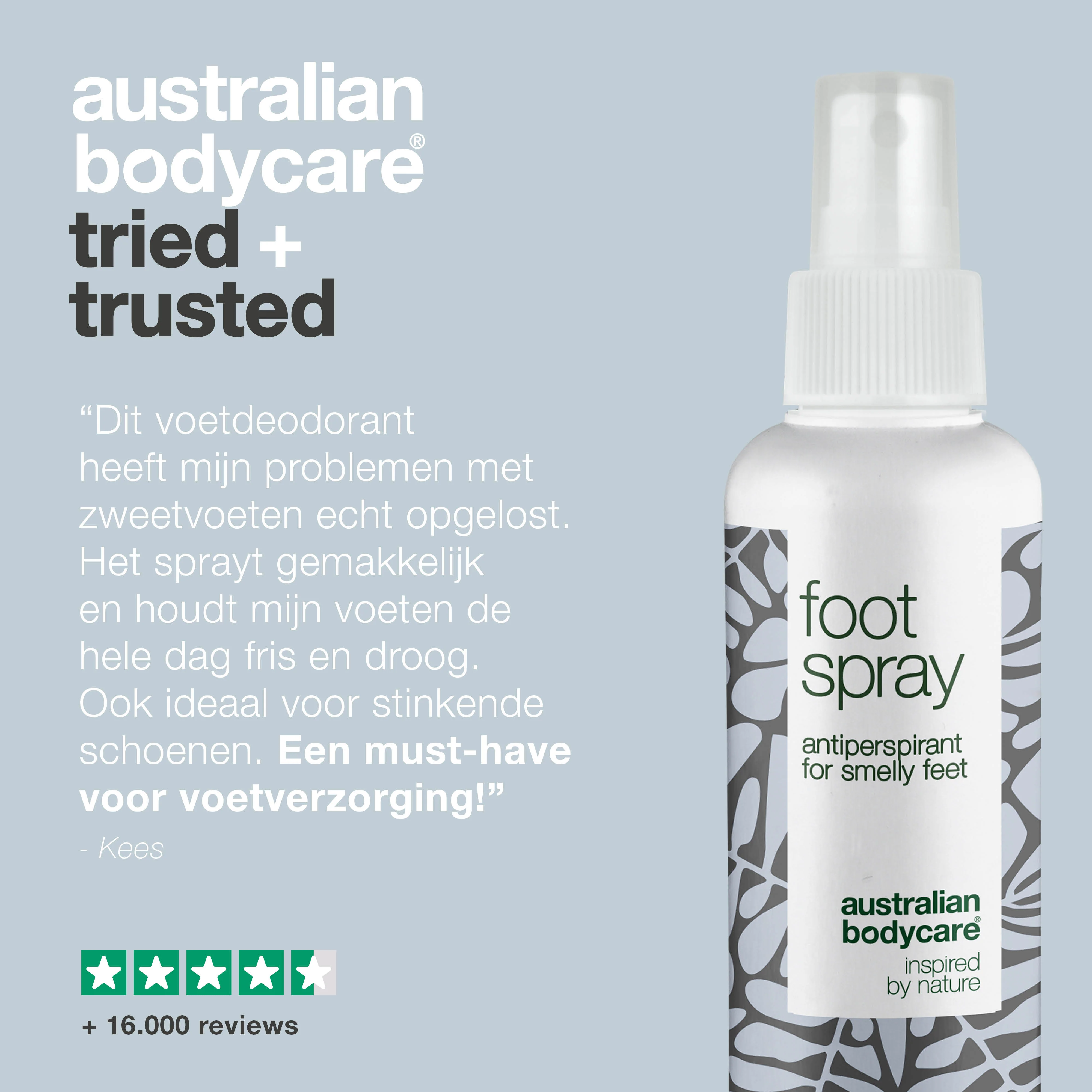 Voetspray voor Stinkvoeten — Antiperspirant tegen Zweetvoeten en Stinkvoeten - Image 5