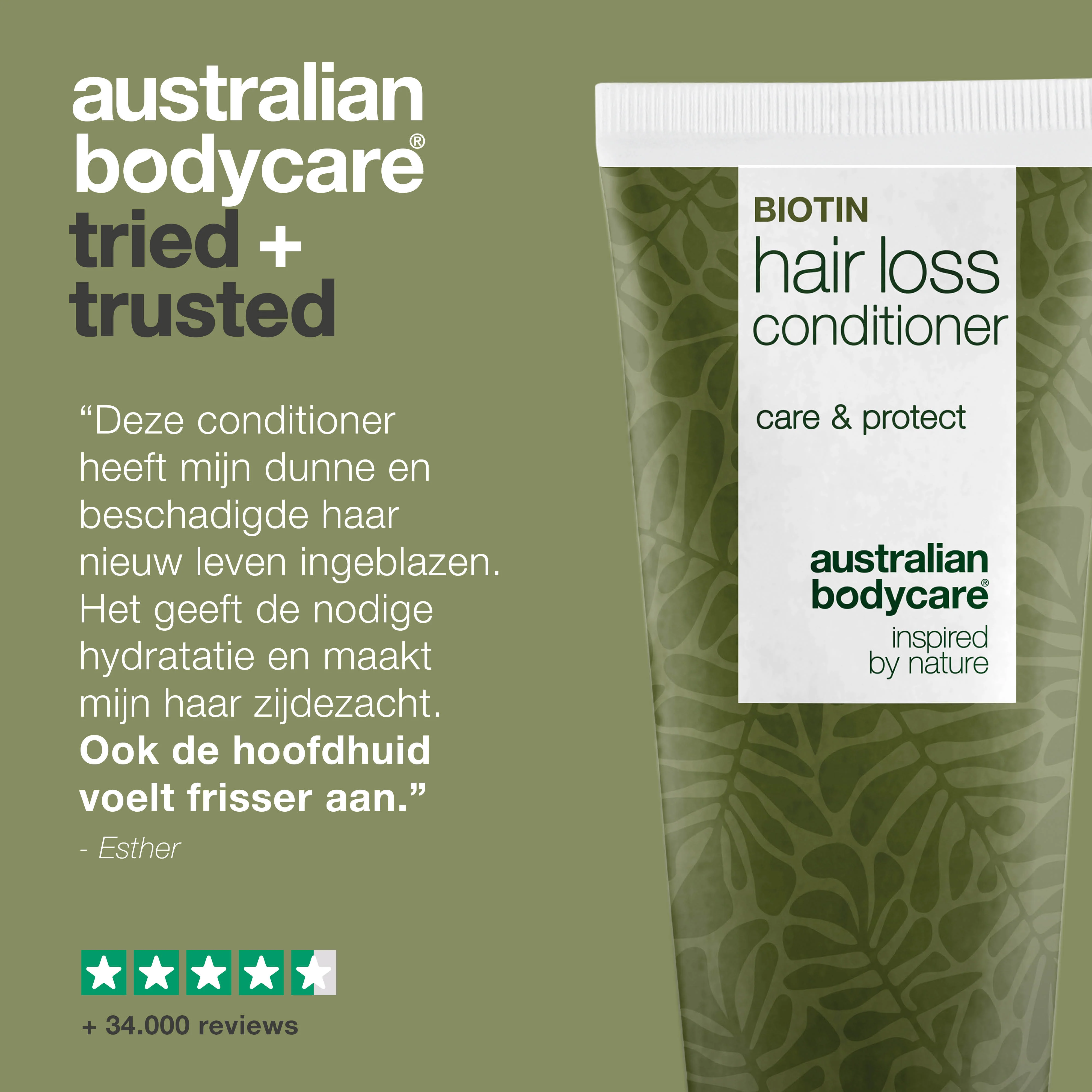 Hair Loss Conditioner – Versterkt dunner wordend haar en voorkomt haaruitval — Hair Loss Conditioner versterkt dunner wordend haar, voorkomt haaruitval en hydrateert. Met Capilia Longa, Cafeïne en Biotine voor voller, gezonder haar. - Image 5