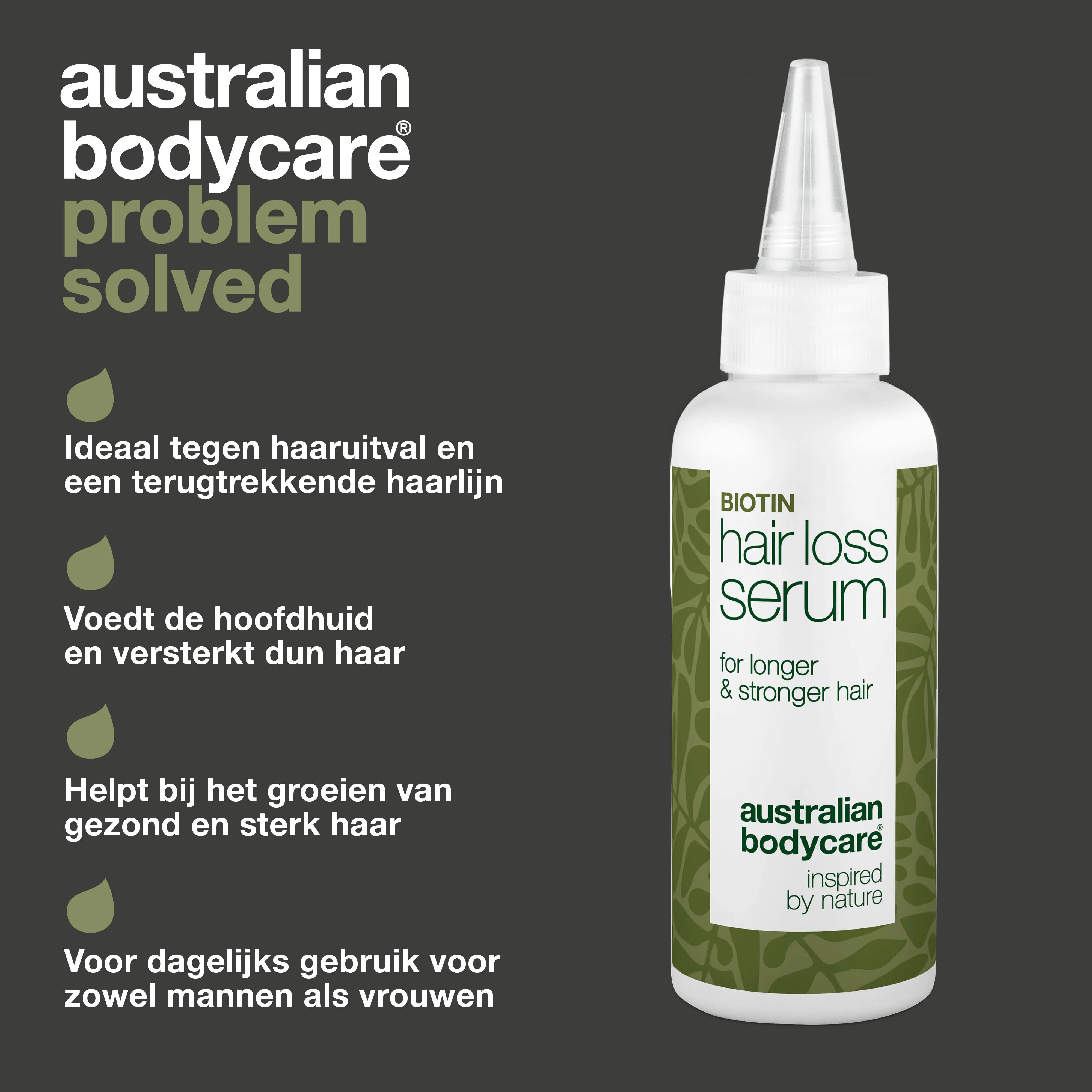 Haarserum tegen haaruitval met biotine, Capilia Longa & cafeïne — Effectief haarserum met biotine, Capilia Longa & cafeïne. Versterkt dunner wordend haar en voedt de hoofdhuid voor gezondere groei! - Image 3