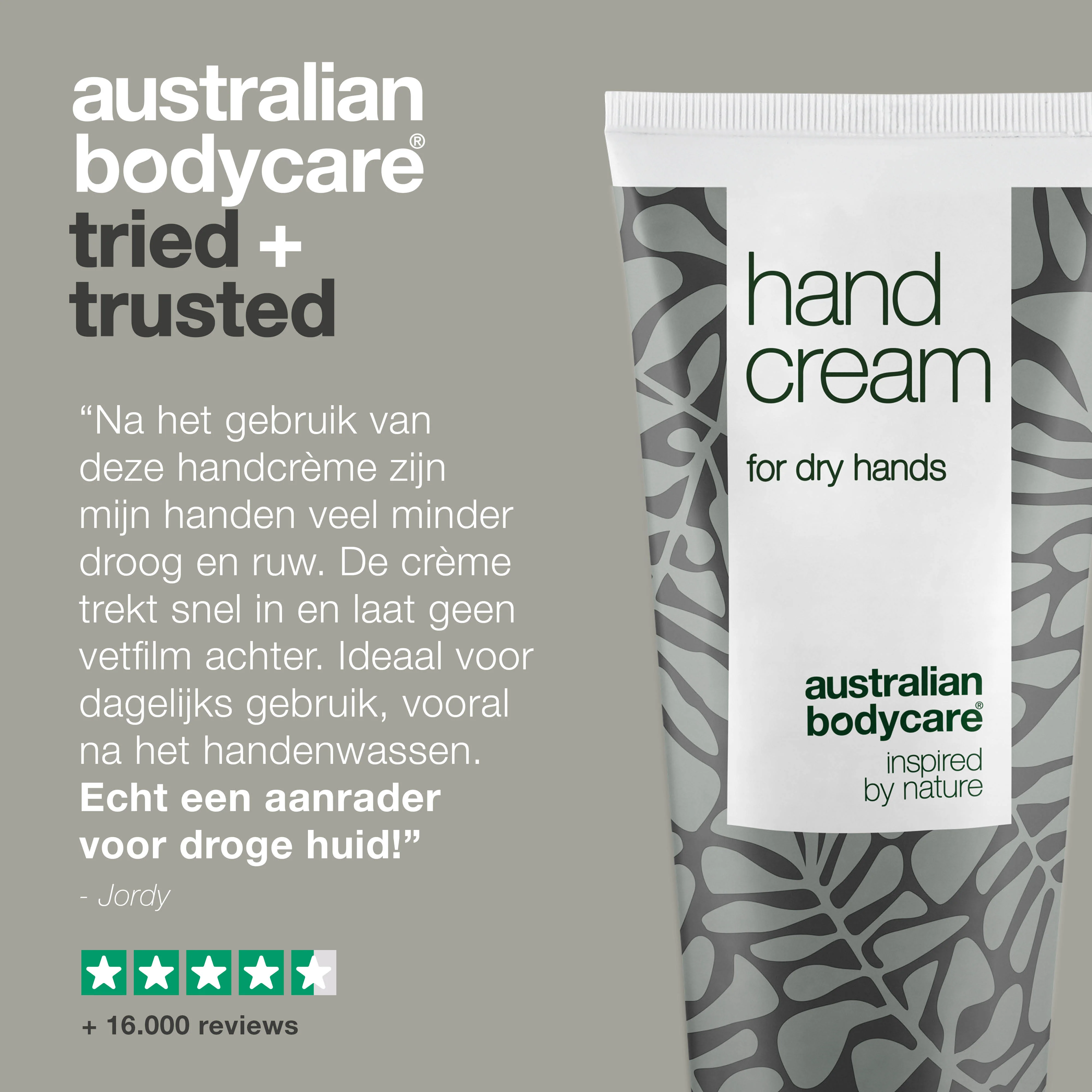 Handcrème voor droge handen met Tea Tree Olie — Voor dagelijkse verzorging van droge huid op de handen - Image 5