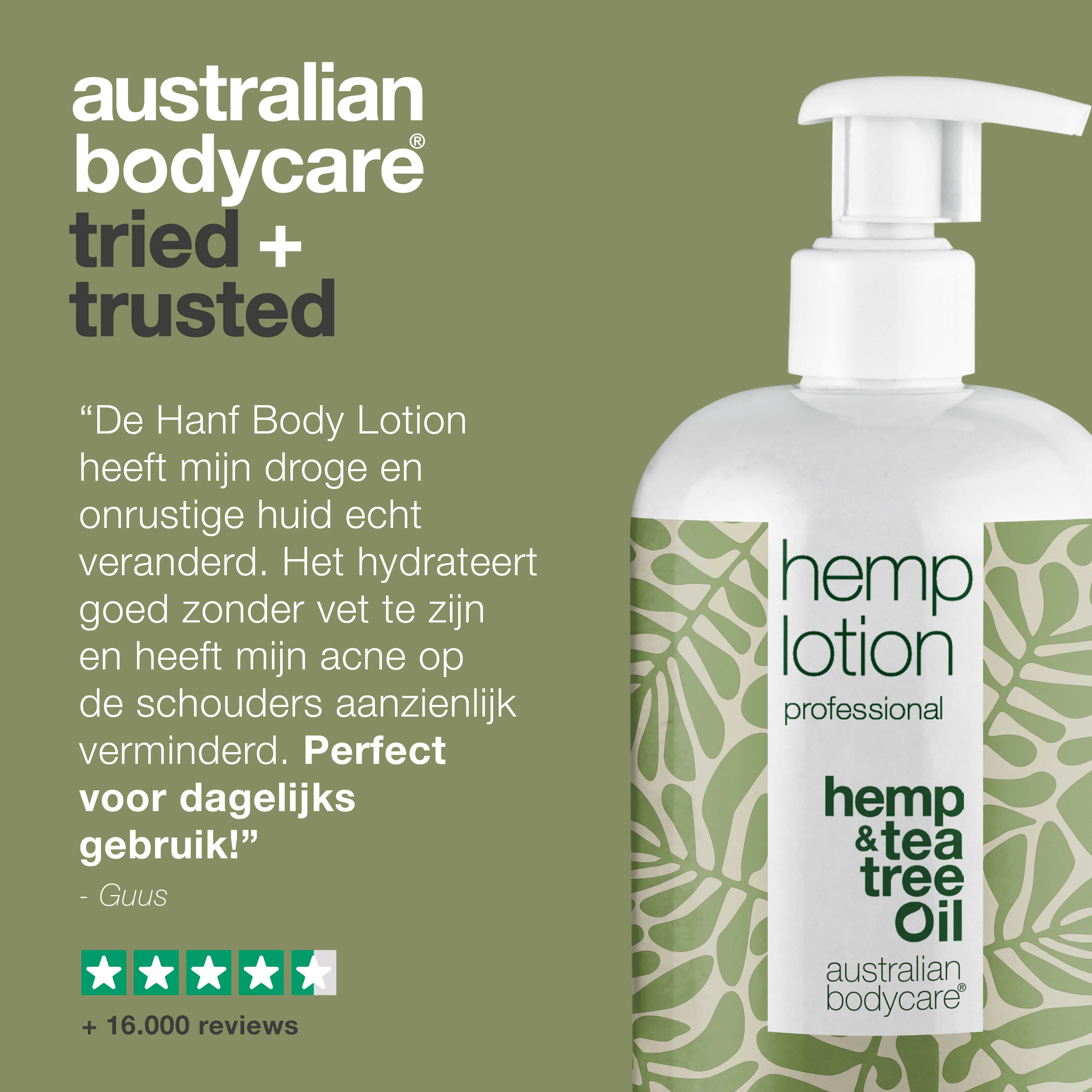 Hennep Bodylotion — Hydraterende verzorging voor droge huid en puistjes op het lichaam - Image 5