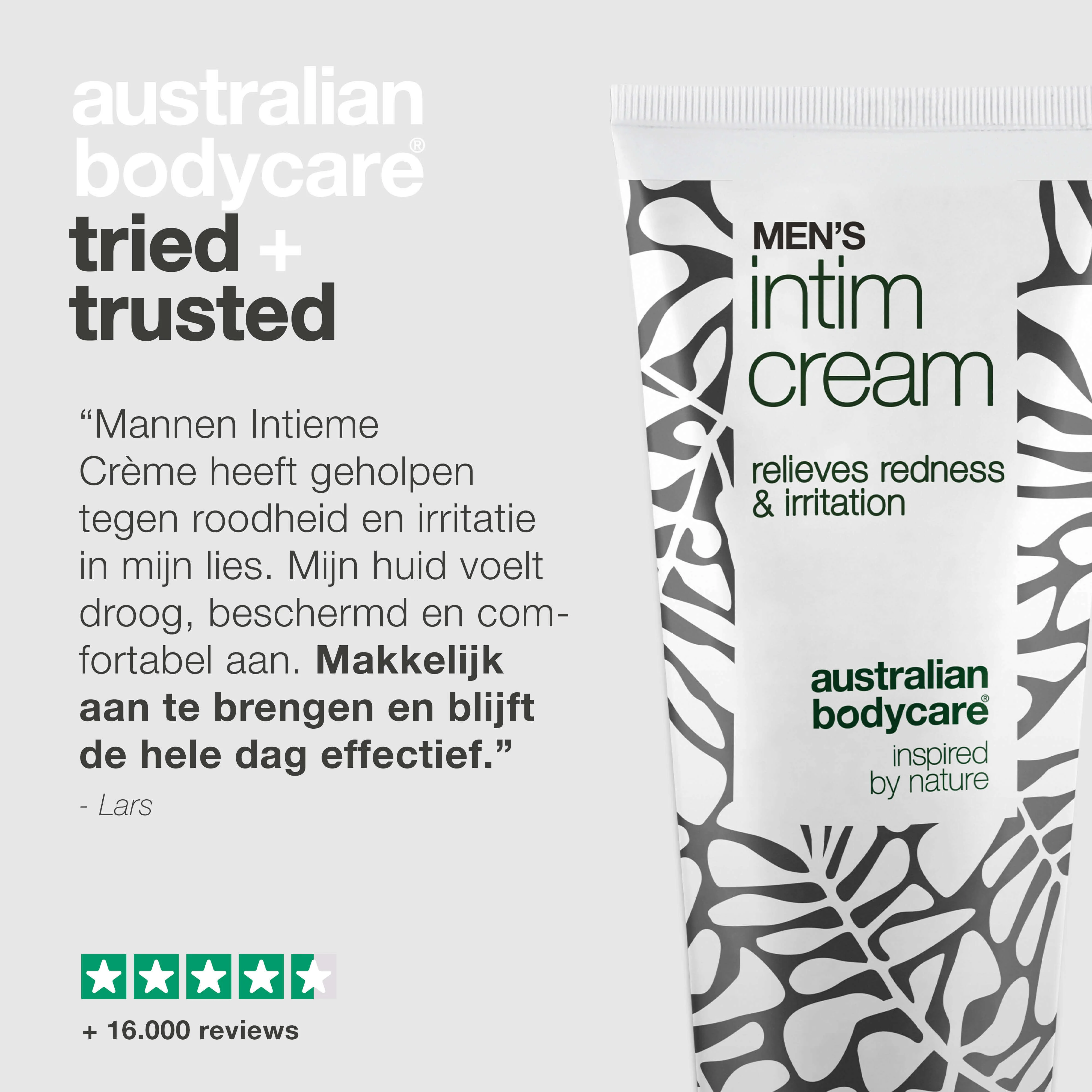 Mannen Intieme Crème – verlicht jeuk en wrijving — Mannen Intieme Crème beschermt tegen roodheid en irritatie. Bevat sheaboter, bijenwas en zink voor optimale verzorging en bescherming. - Image 5