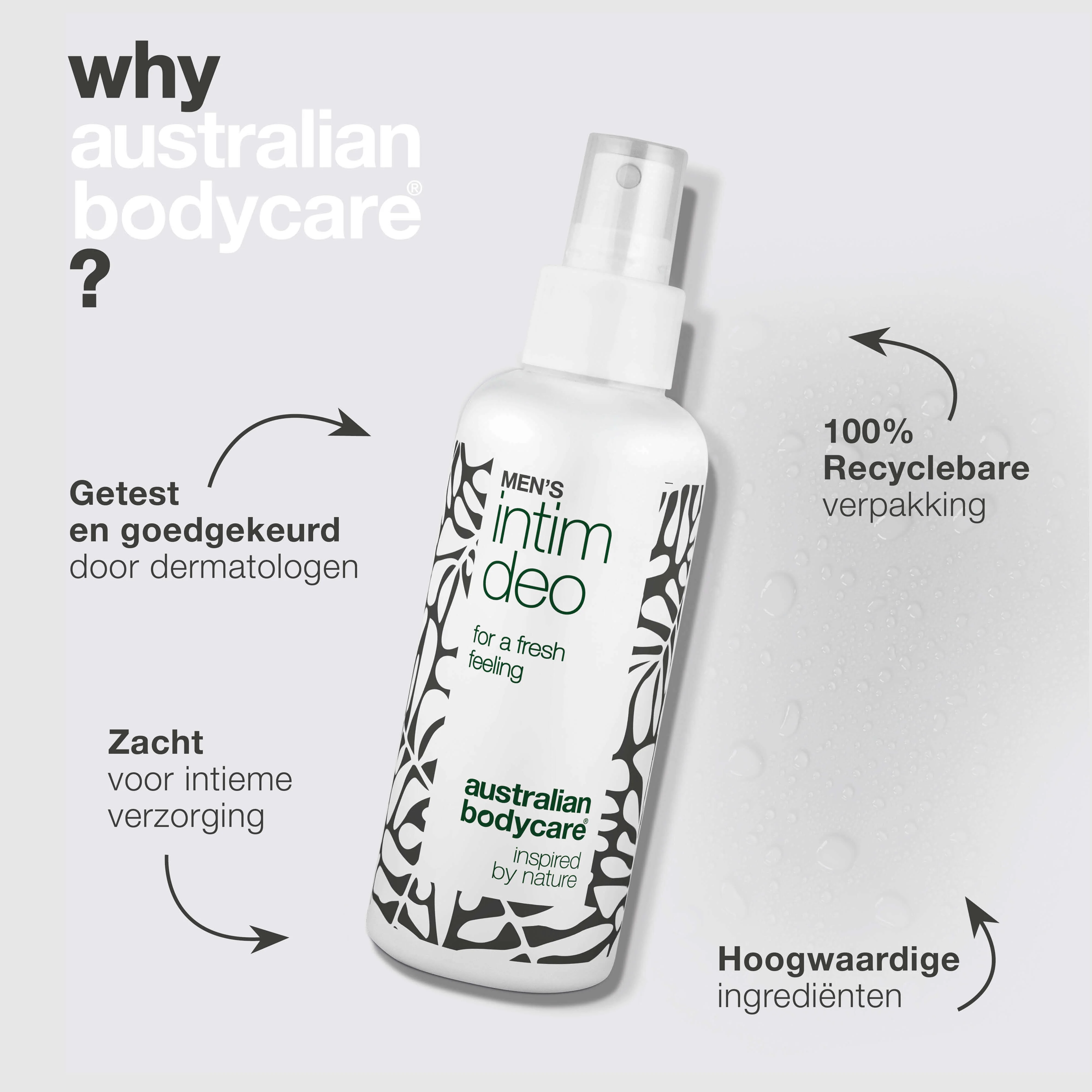 Intieme deo voor mannen tegen zweet, geur en irritatie — Intieme deo voor mannen helpt bij zweet, geur en jeuk. Houdt je fris en droog, de hele dag. - Image 4