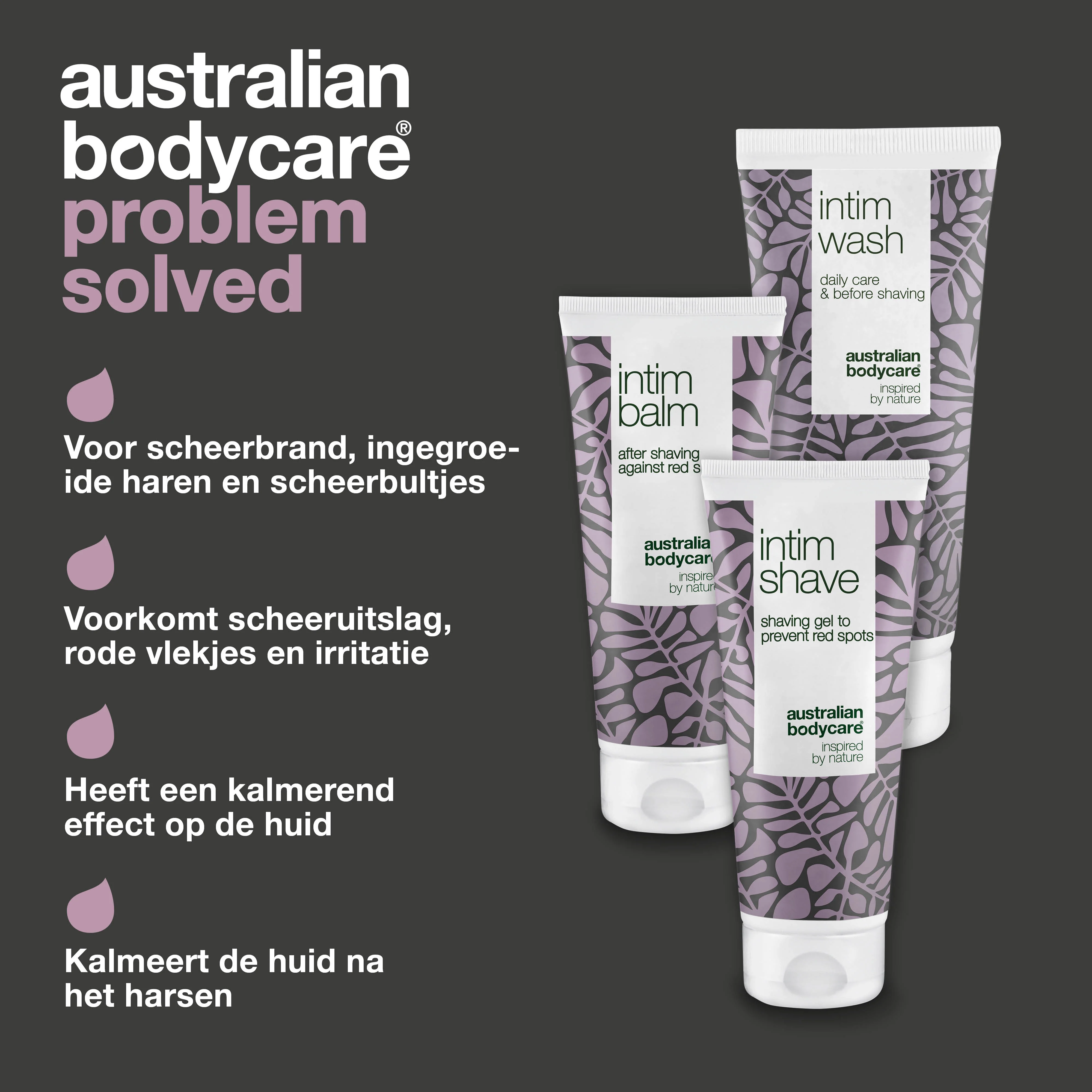 Complete scheerset voor intiem scheren — Een pakket met 3 producten tegen ingegroeide haartjes en rode bultjes in de schaamstreek - Image 3