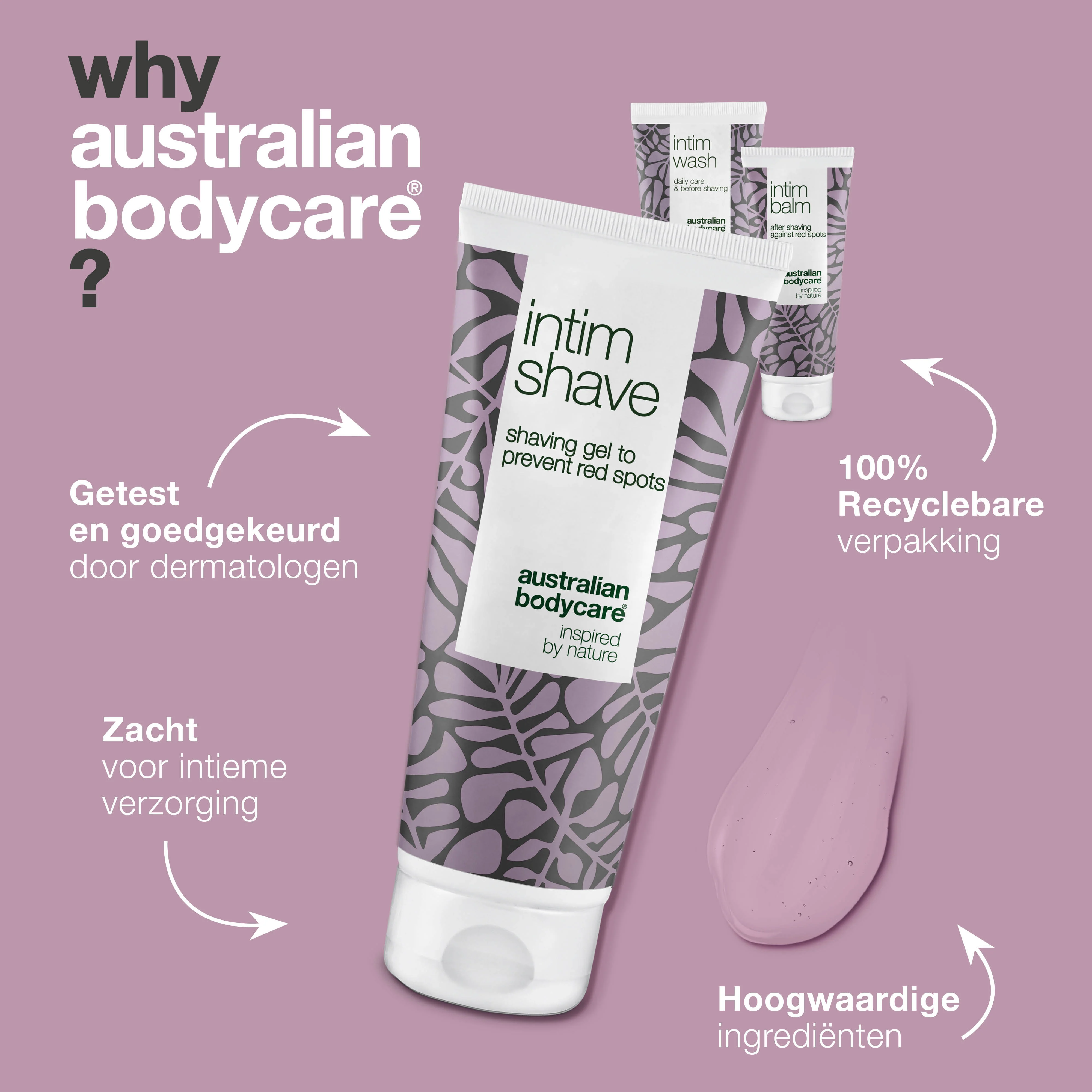 Complete scheerset voor intiem scheren — Een pakket met 3 producten tegen ingegroeide haartjes en rode bultjes in de schaamstreek - Image 4