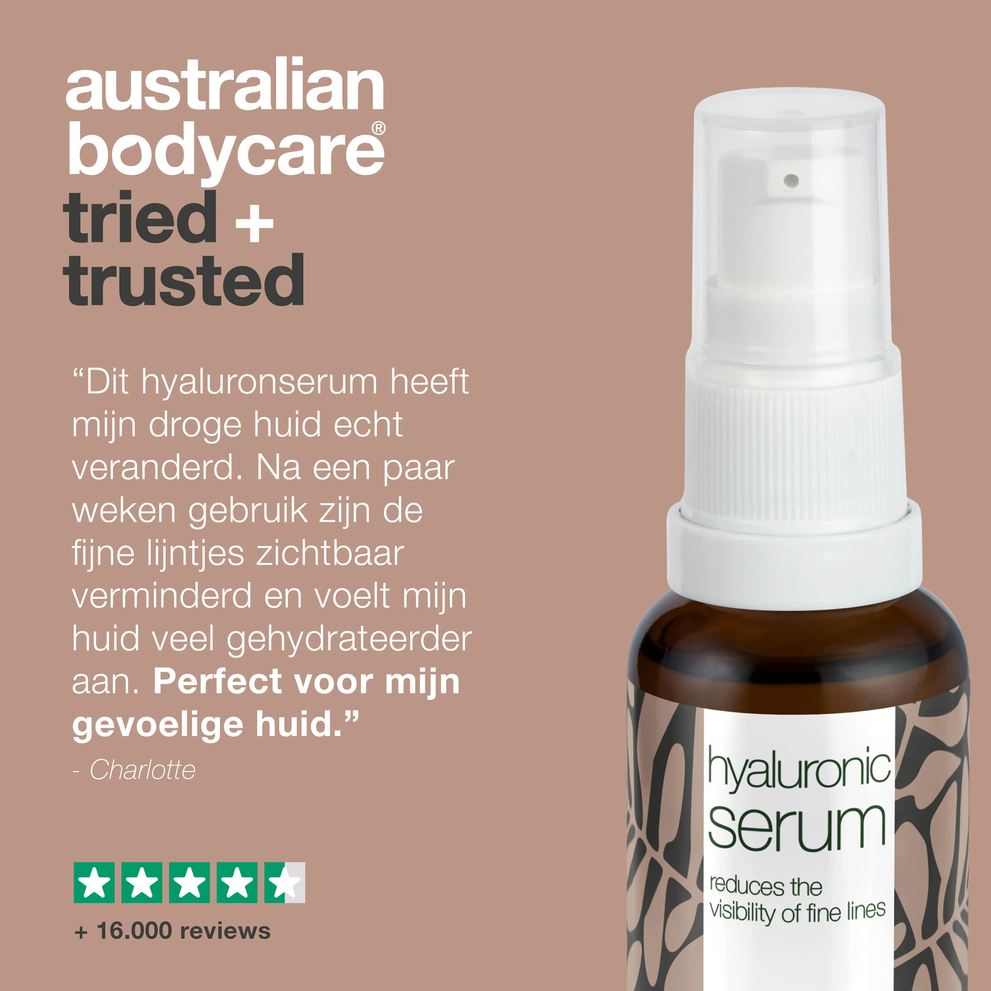 Hyaluronzuur Serum 2% – Intense vochtboost met B5 — Hyaluronzuur Serum 2% hydrateert diep, vermindert fijne lijntjes en laat de huid zacht en vol aanvoelen. Geschikt voor alle huidtypes. - Image 5