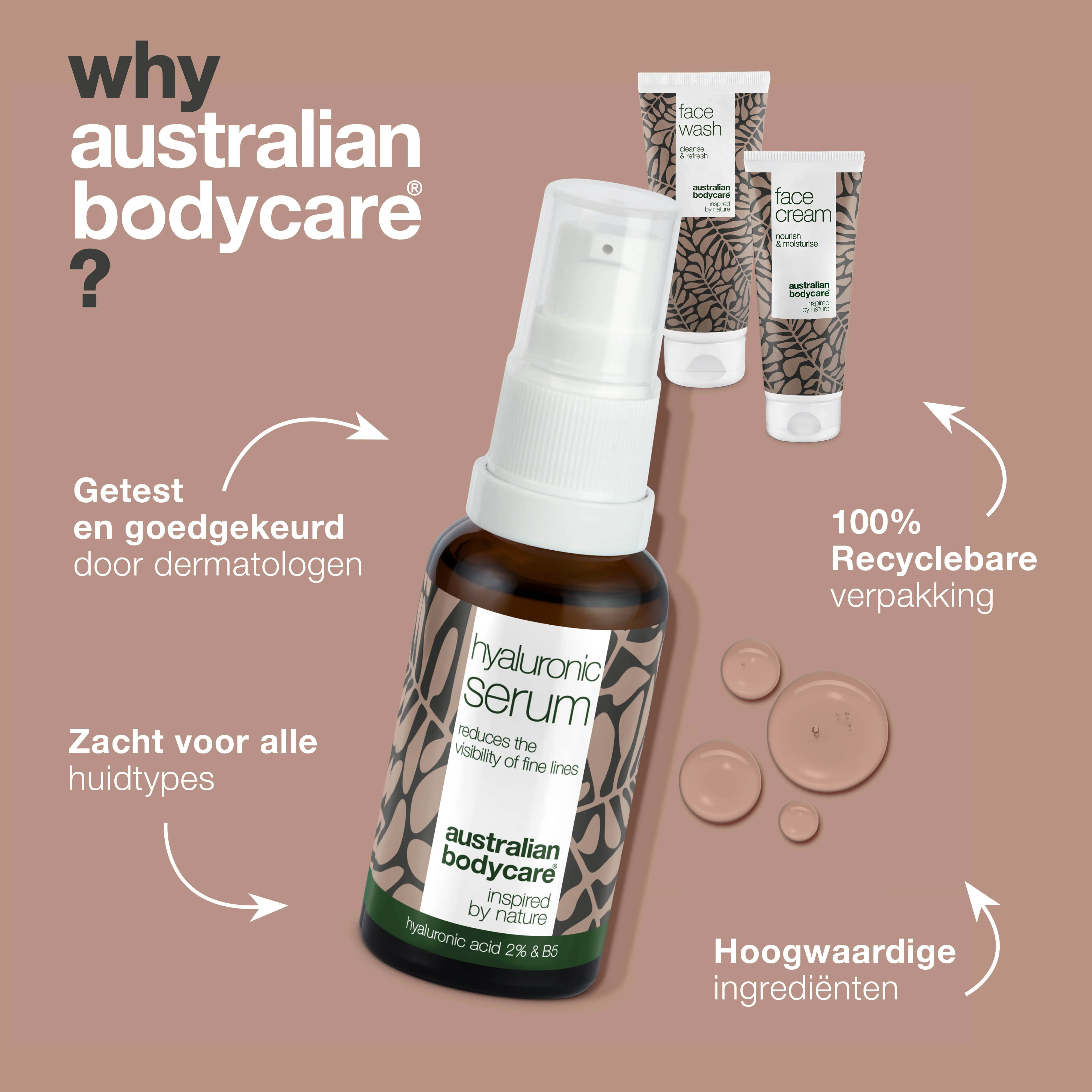 Hyaluronzuur Booster-pakket voor stralende & gladde huid — 3 producten voor een fantastische glans en minimalisering van plooien en fijne lijntjes - Image 4