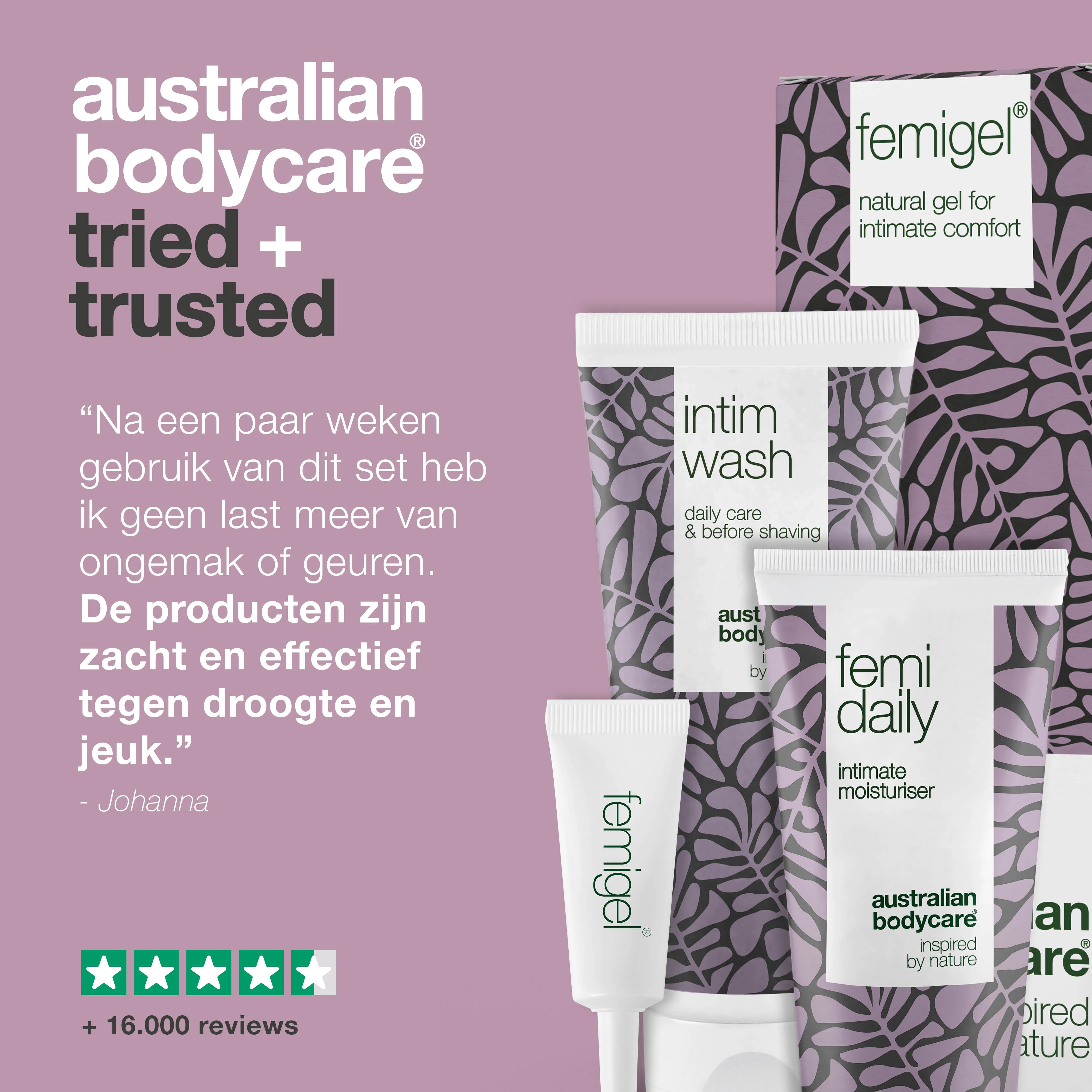 Pakket met 3 producten voor blaasontsteking — Producten voor de verzorging van de intieme zone om droogheid, een branderig gevoel en irritatie te helpen verminderen - Image 5