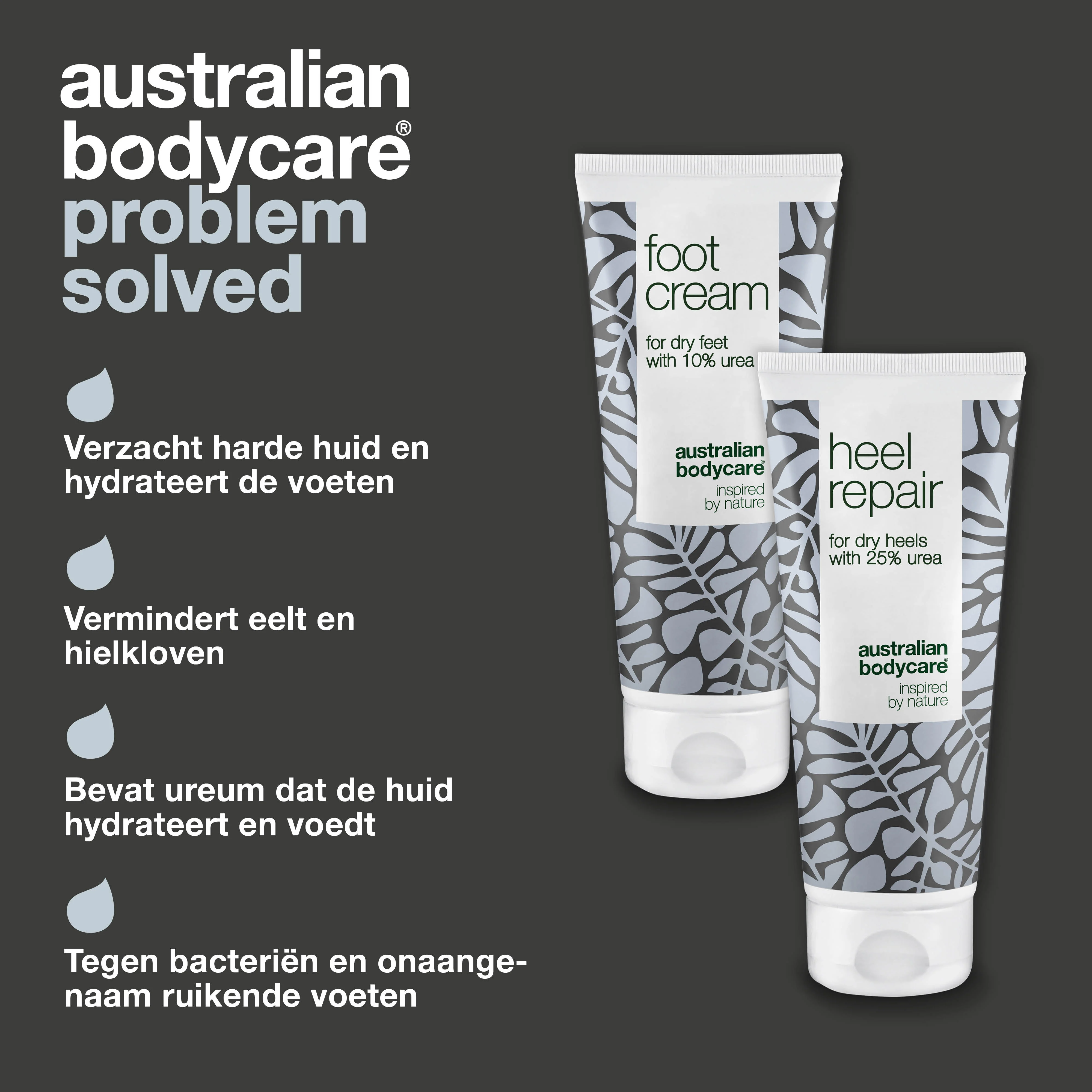 Pakket voor eelt op de voeten en hielen — Voetcrème en hielklovencrème met ureum en Tea Tree Olie tegen droge voeten en hielscheuren - Image 3