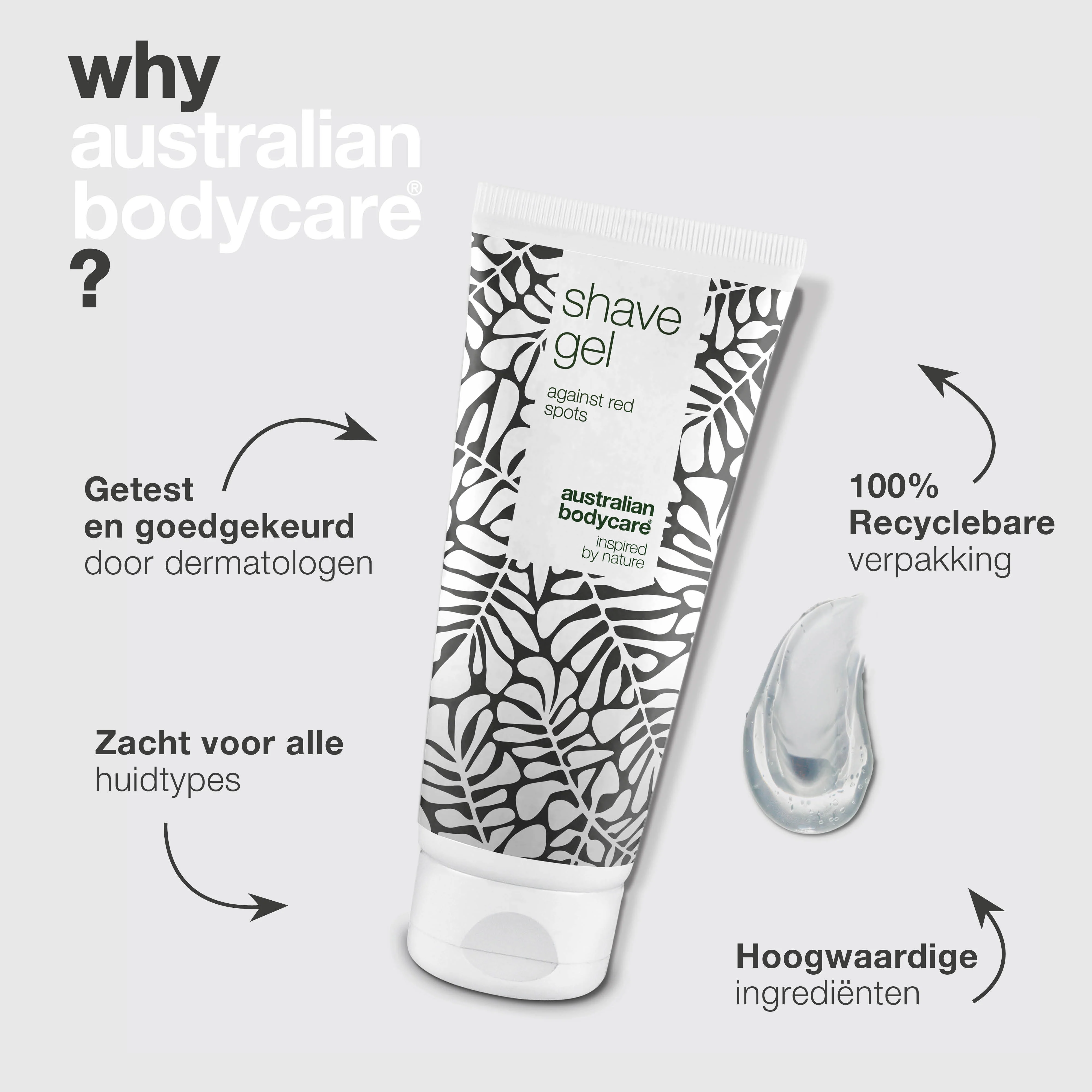 Transparante scheergel met Tea Tree Olie — Tegen rode bultjes en huidirritatie bij het scheren - Image 4