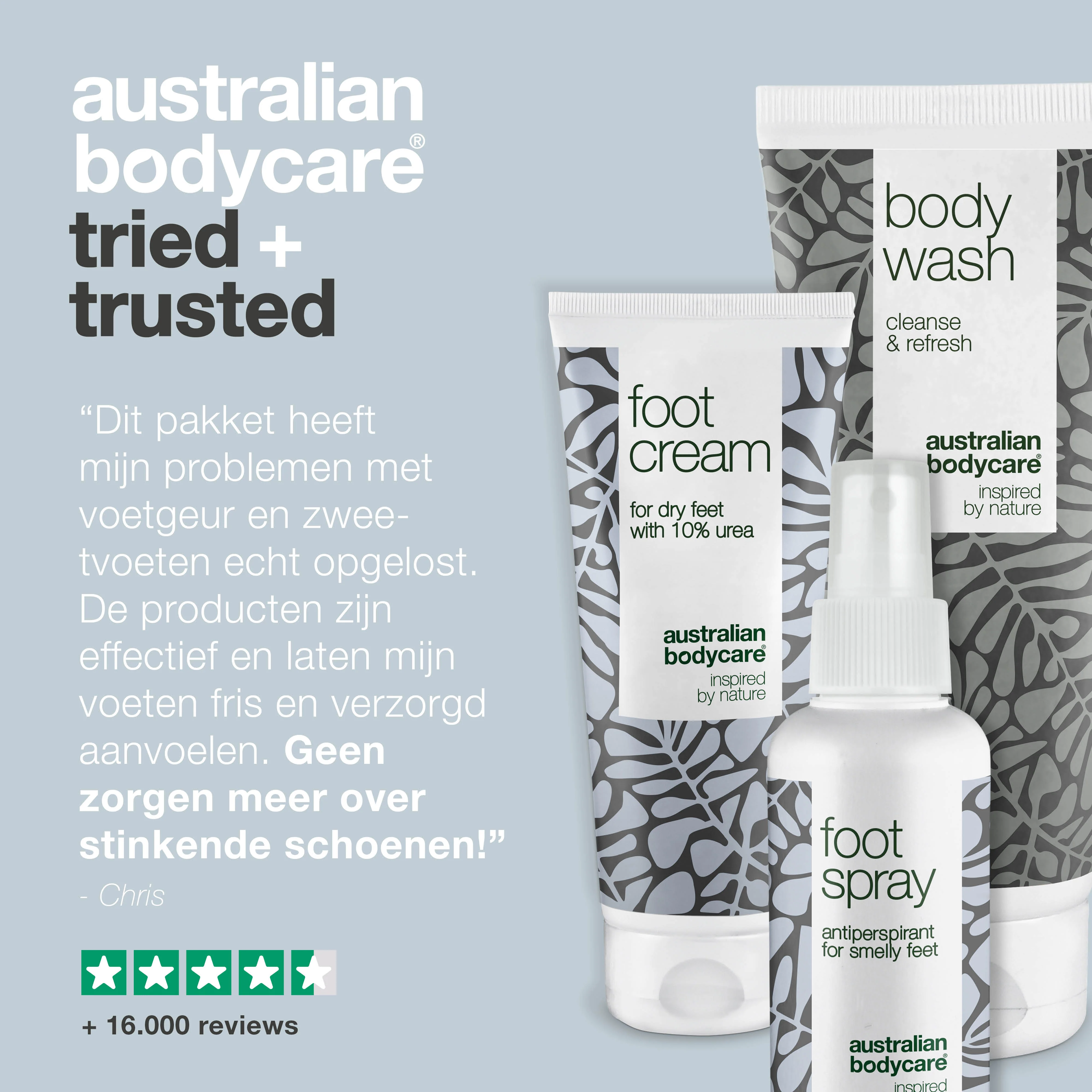 Pakket tegen stinkvoeten en zweetvoeten — 3 effectieve producten voor voeten en schoenen die stinken - Image 5