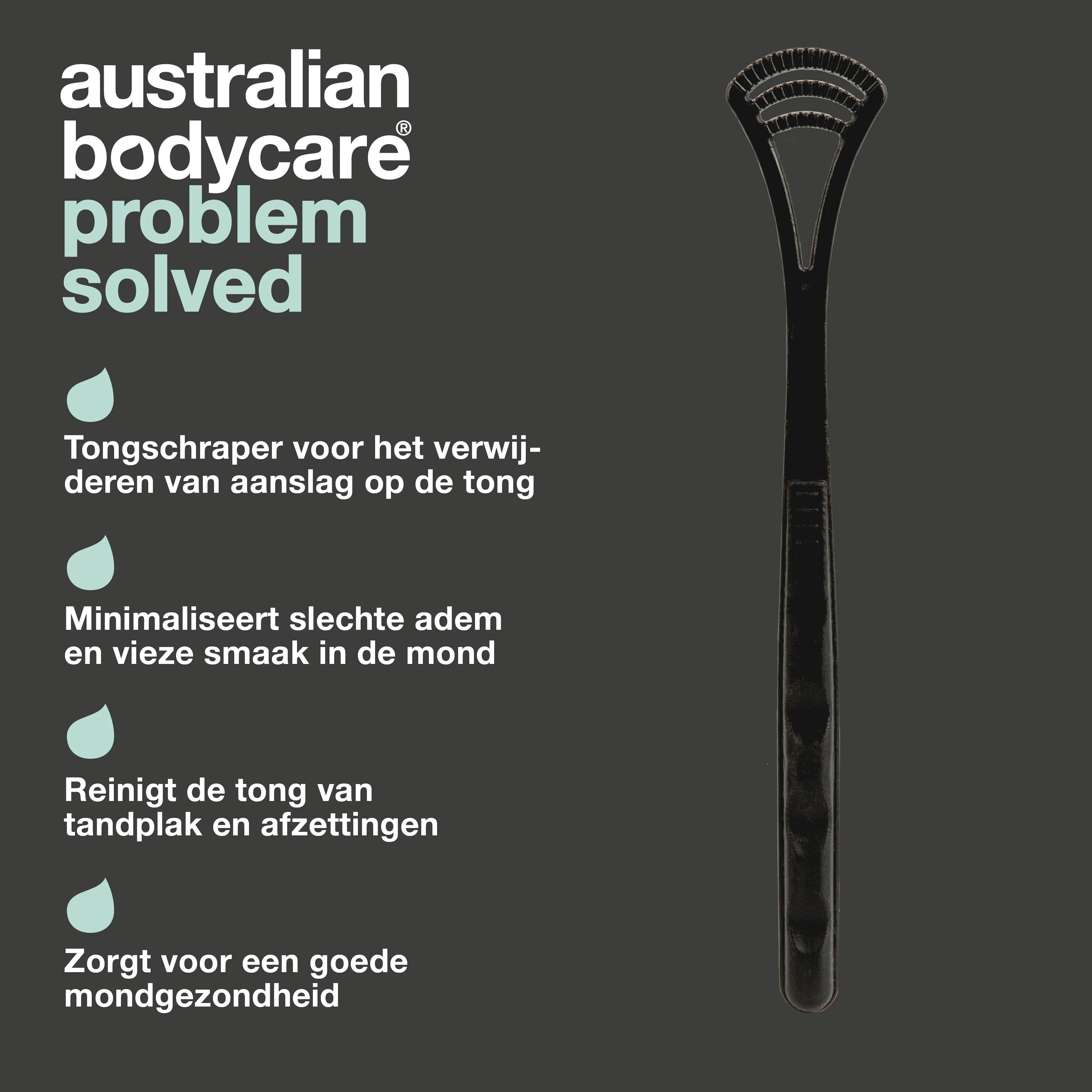 Tongschraper voor de verzorging van tandplak en bacteriën in de mond — Reinigt de tong en vermindert de kans op een slechte adem - Image 3