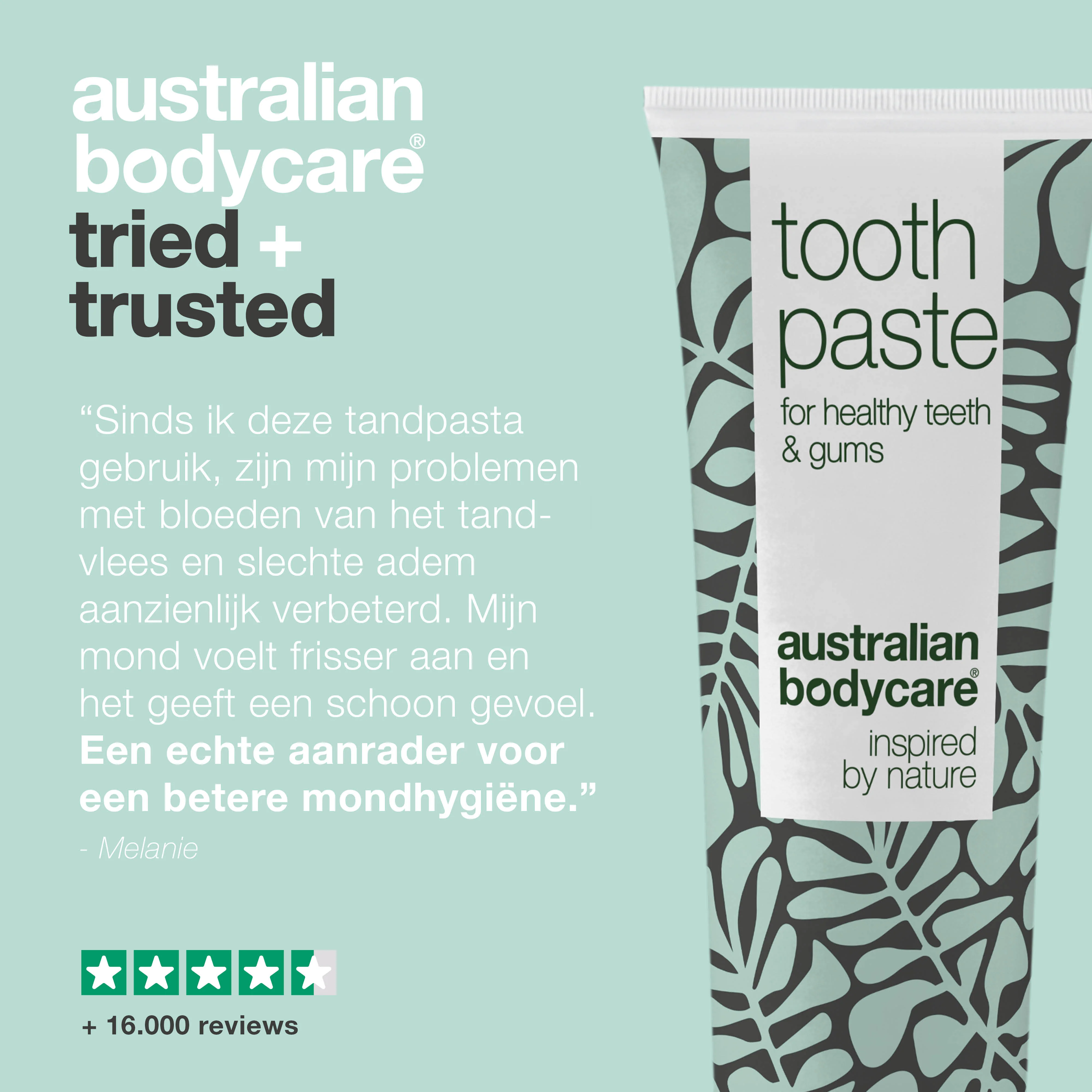 Tandpasta met Tea Tree Olie — voor een goede mondhygiëne en geschikt bij parodontitis en ontstoken tandvlees - Image 5