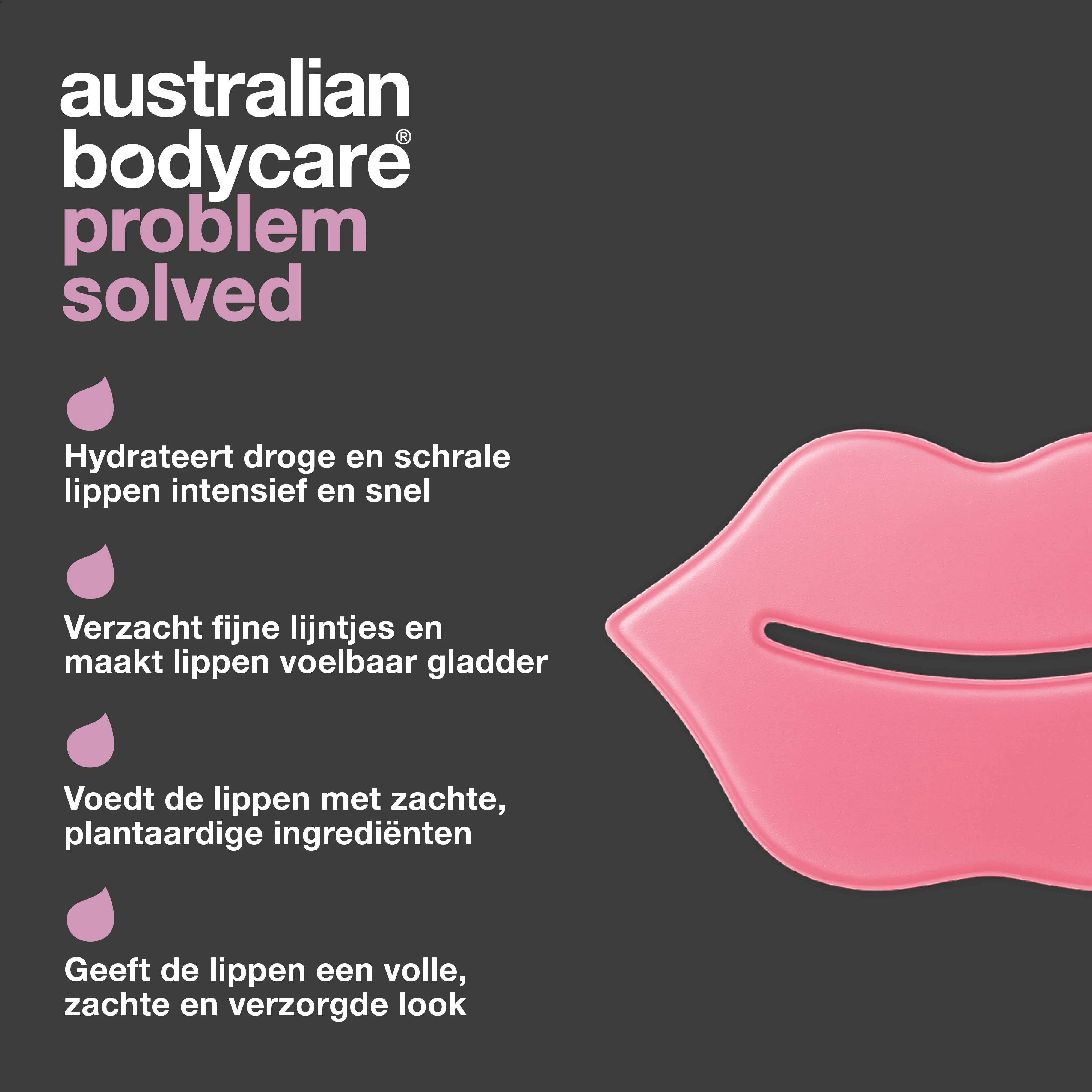 Lippenmasker voor droge, gebarsten lippen – met B12 — Lippenmasker bij droge, schrale lippen. Hydrateert en verzacht met B12, collageen en hyaluronzuur. - Image 3