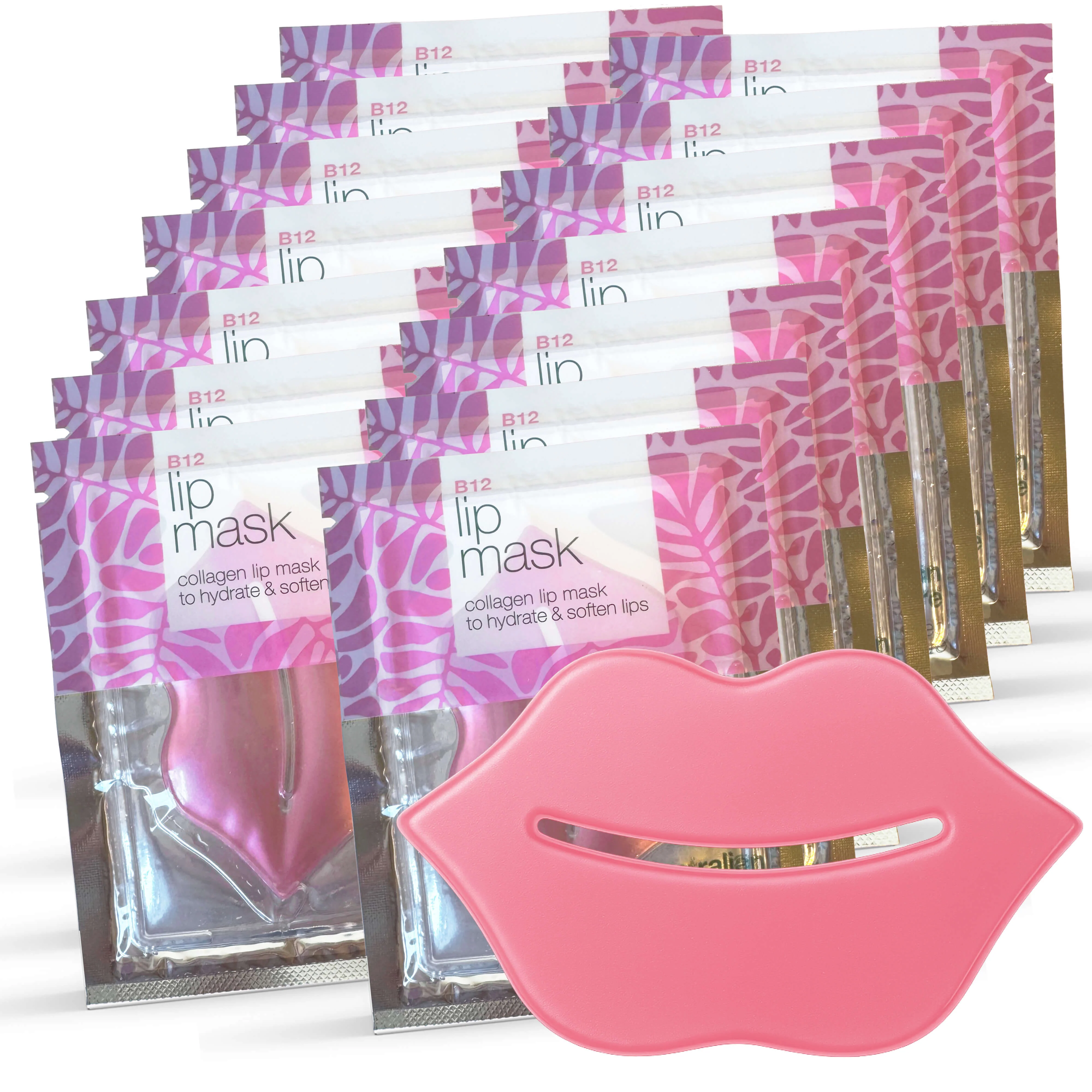 Lippenmasker voor droge, gebarsten lippen – met B12 — Lippenmasker bij droge, schrale lippen. Hydrateert en verzacht met B12, collageen en hyaluronzuur. - Image 9